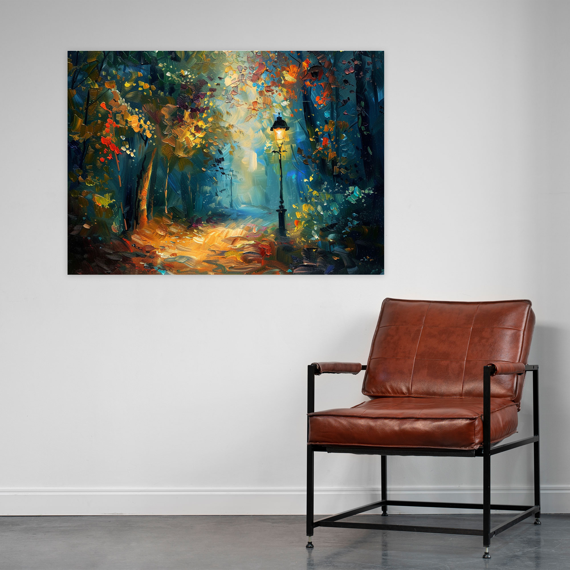 Enchanting Forest Leonid Afremov Canvas Print - Leonid Afremov, Leonid Afremov, Home Decoration, Canvas
