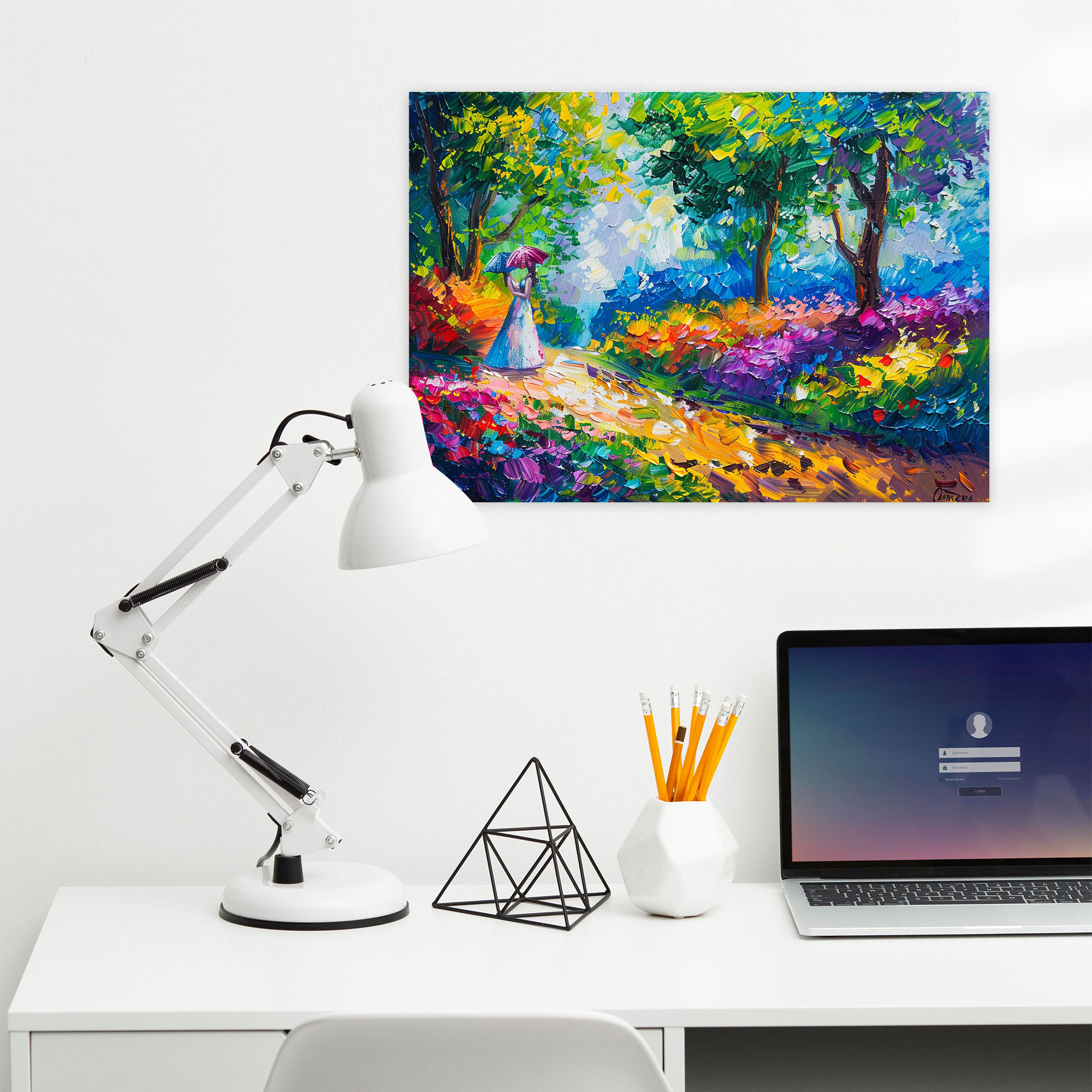 Leonid Afremov Whimsical Park Wall Decoration - Leonid Afremov, Canvas, Canvas Wall Art, Home Decoration