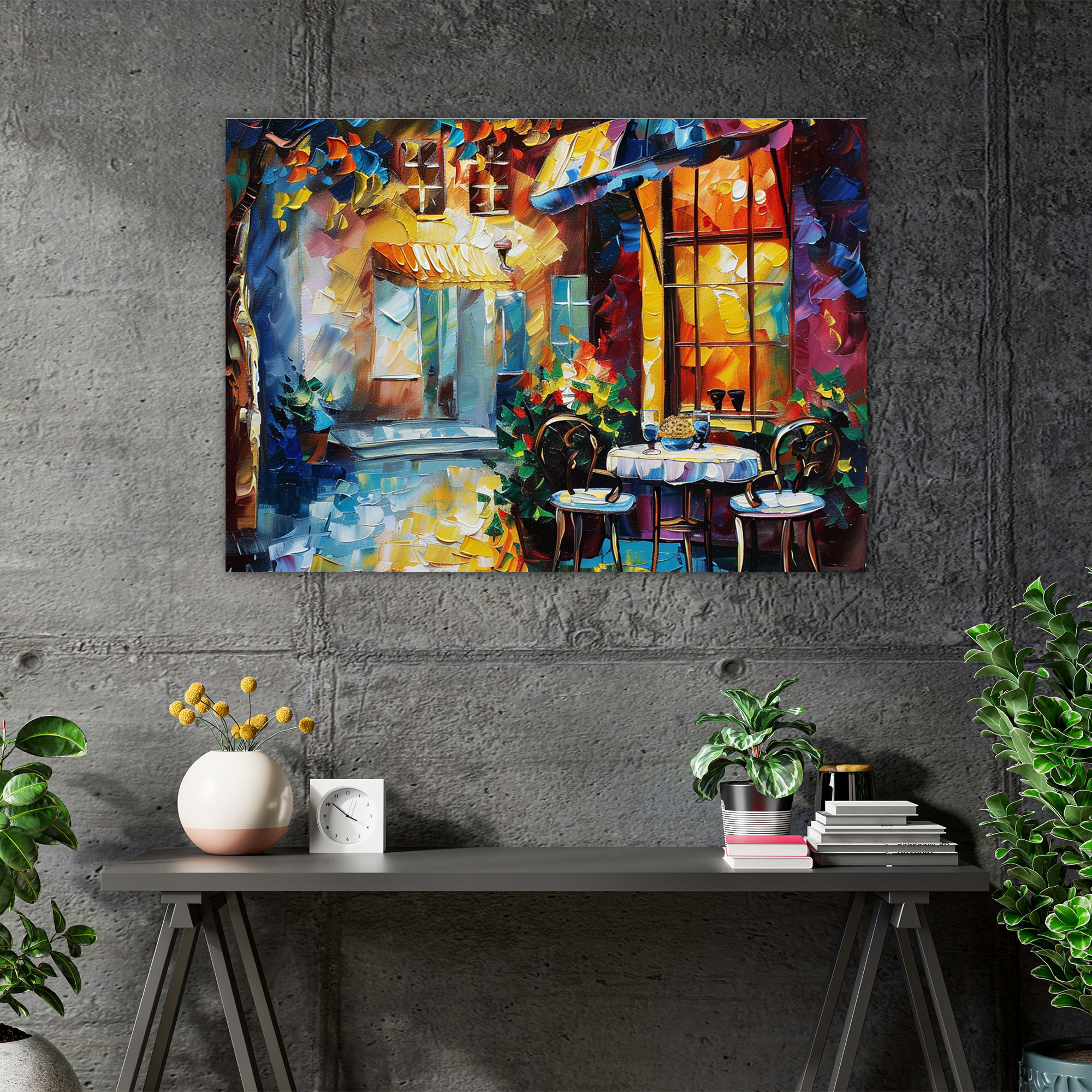 Leonid Afremov Wall Art - Leonid Afremov, Canvas Print, Wall Decoration, Canvas