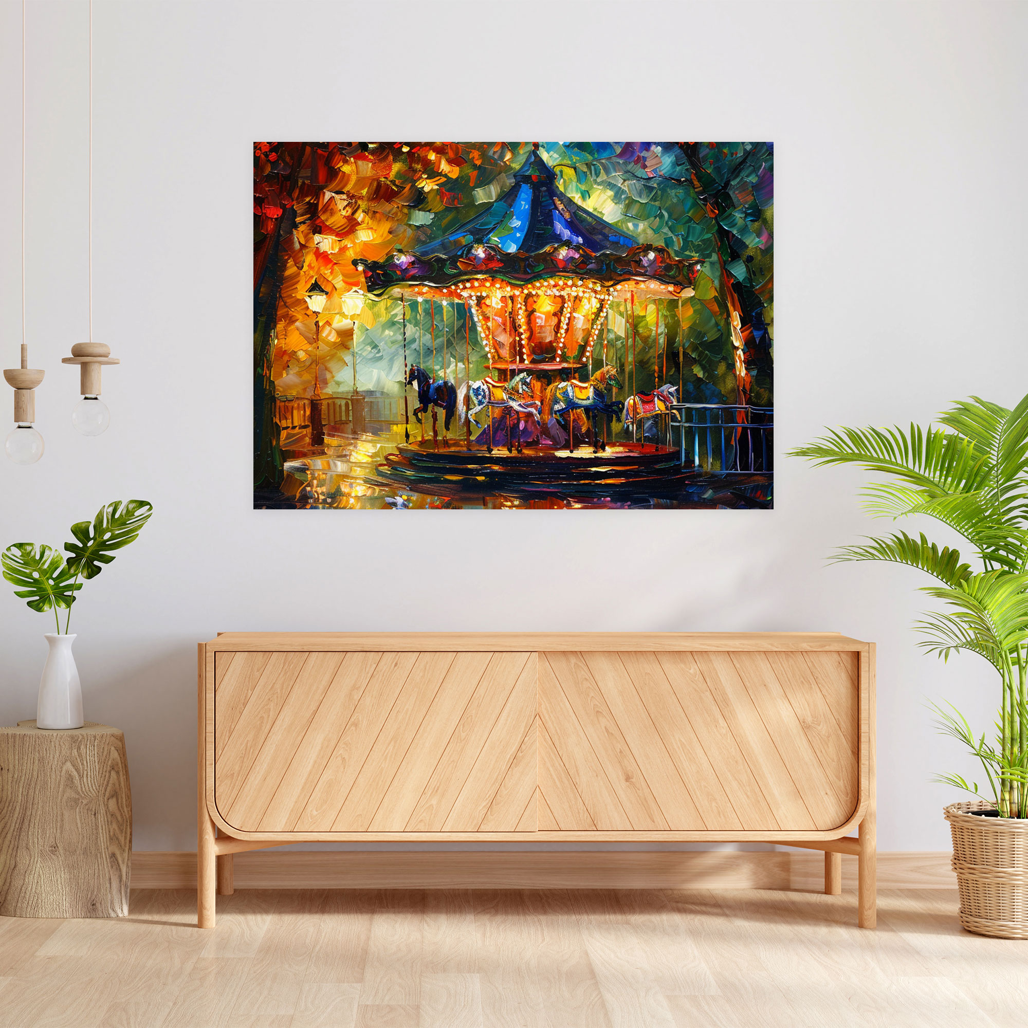 Leonid Afremov Wall Art - Leonid Afremov, Canvas Print, Wall Decoration, Leonid Afremov