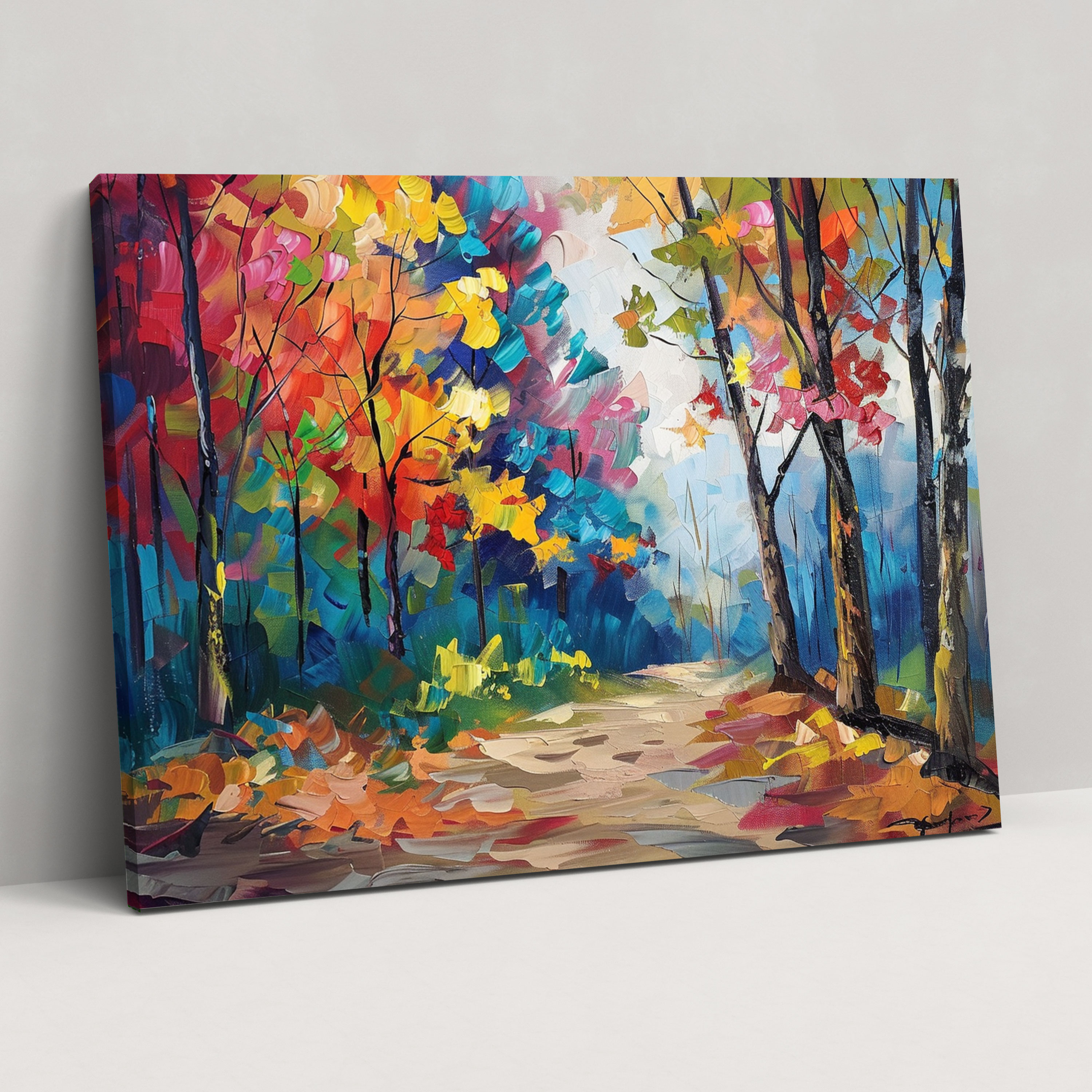 Leonid Afremov Landscape Canvas Print - Leonid Afremov, Canvas, Canvas Print, Wall Art