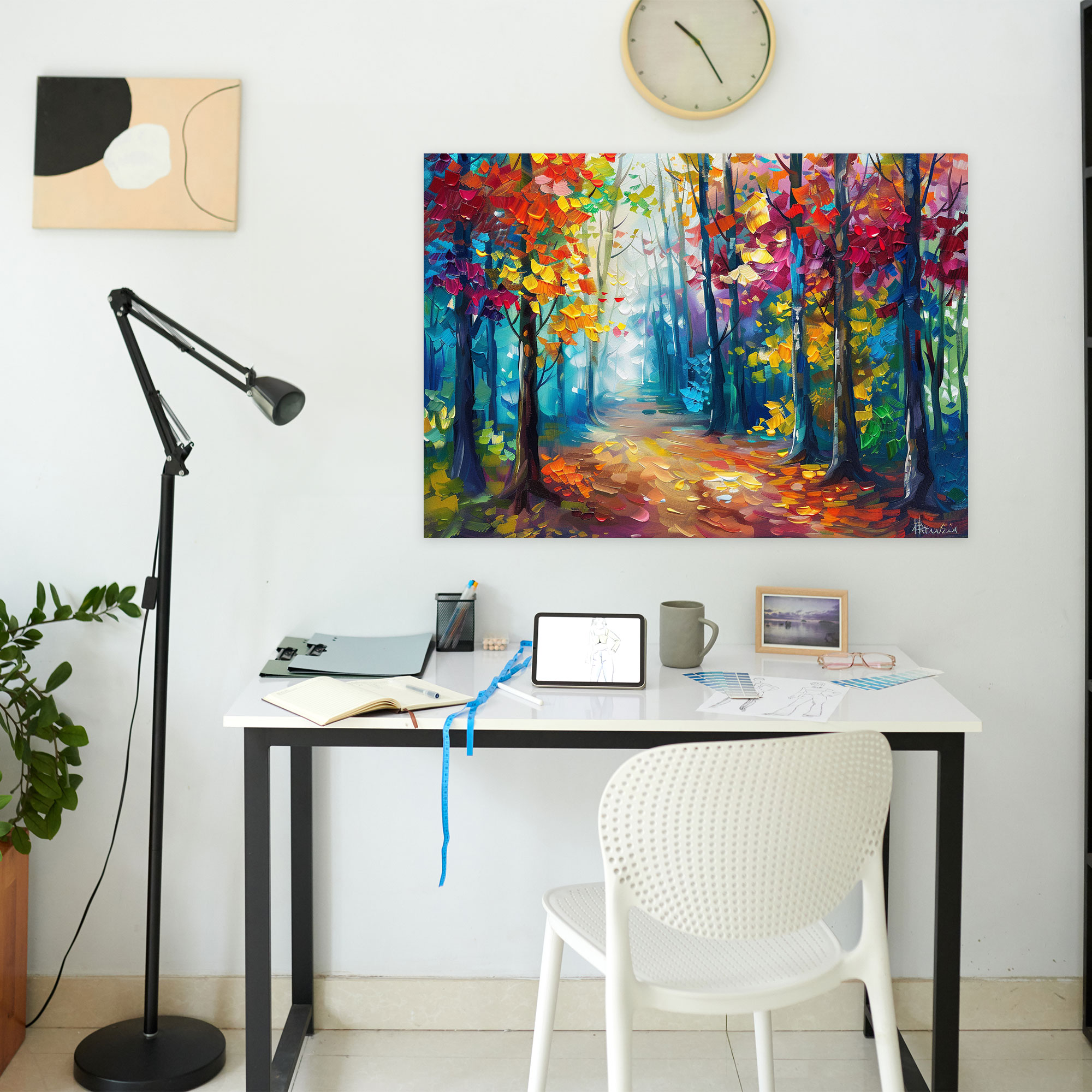 Leonid Afremov Forest Canvas Print - Leonid Afremov, Canvas Wall Art, Home Decoration, Wall Art