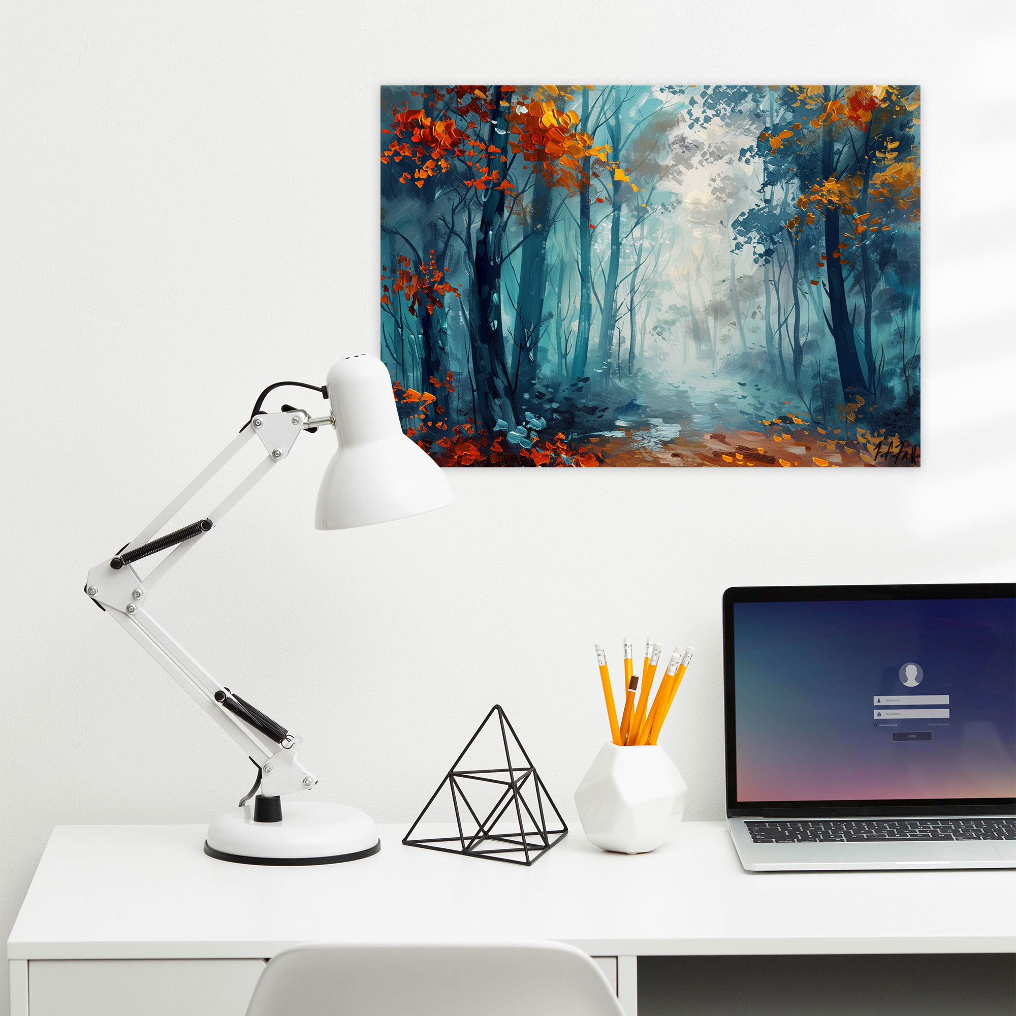 Misty Forest Canvas Print - Leonid Afremov, Canvas Print, Canvas, Wall Art