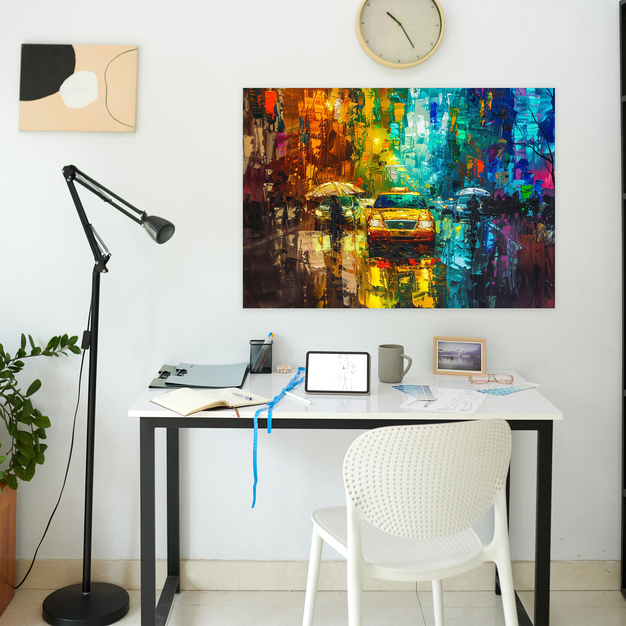 Leonid Afremov Canvas Print Urban Street Art Wall Decoration - Leonid Afremov, Leonid Afremov, Wall Art, Wall Decoration