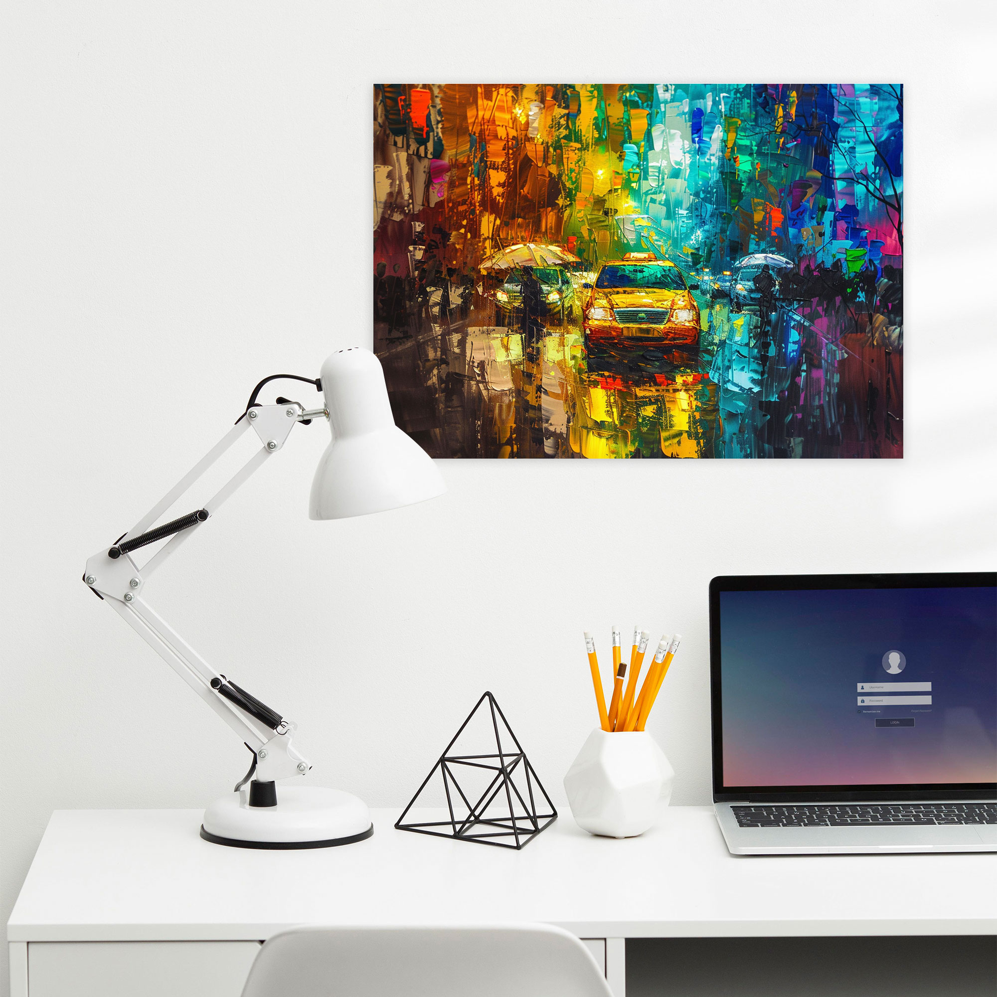 Leonid Afremov Canvas Print Urban Street Art Wall Decoration - Leonid Afremov, Leonid Afremov, Wall Art, Wall Decoration