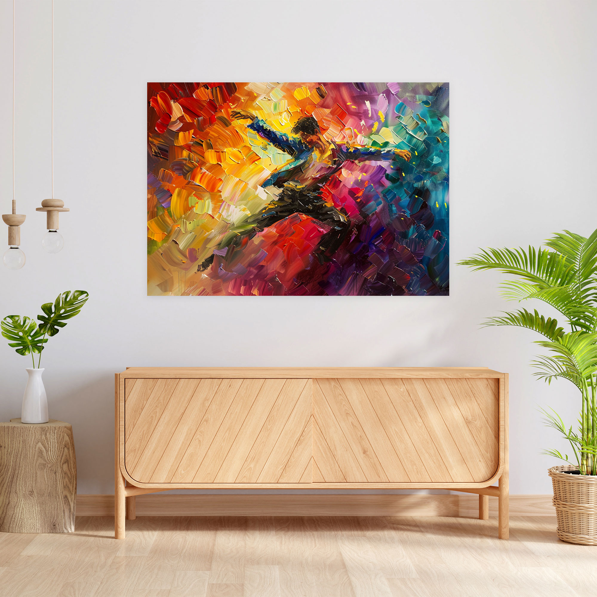 Dance Performance Leonid Afremov Canvas Print - Leonid Afremov, Canvas Wall Art, Canvas, Wall Decoration