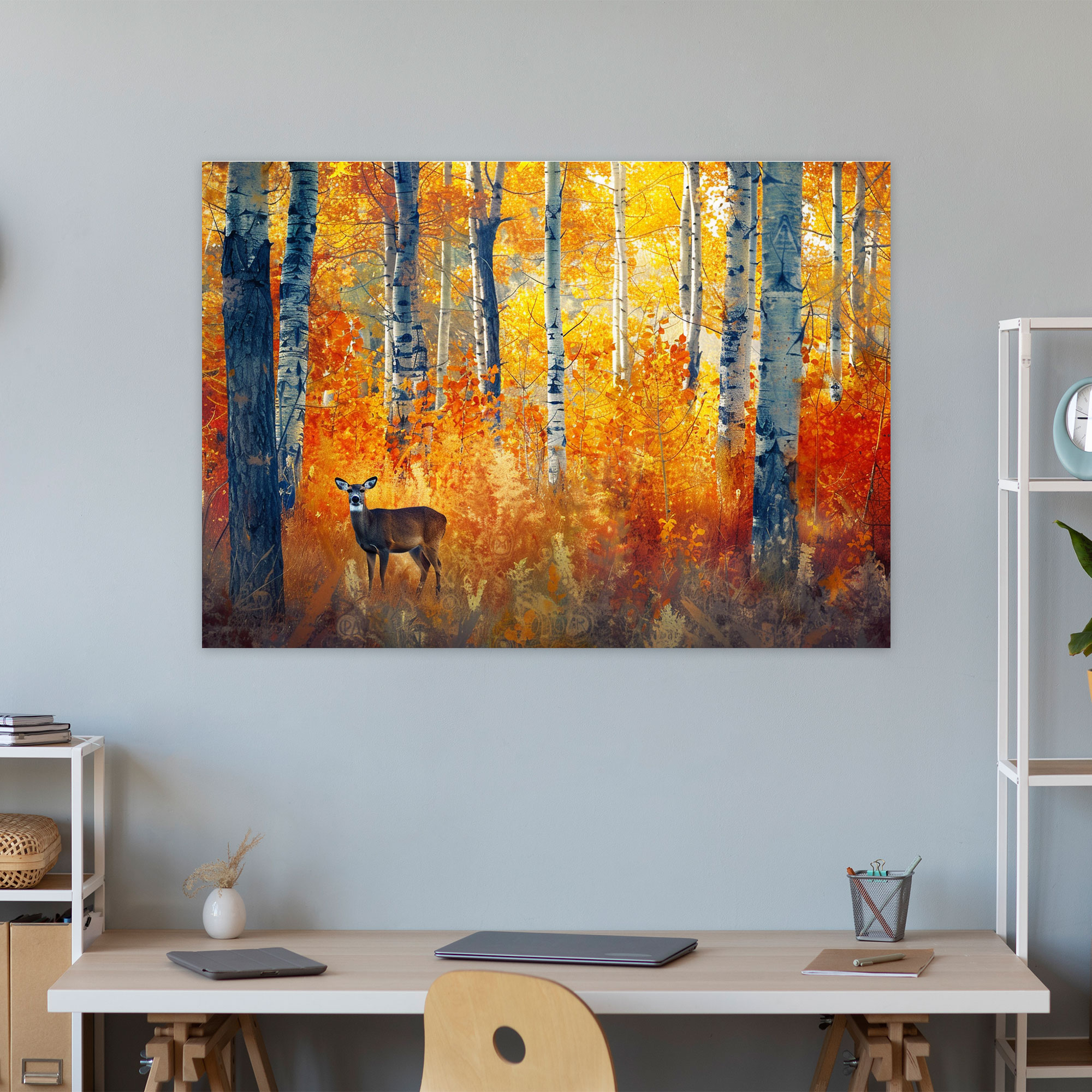 Autumn Forest Leonid Afremov Wall Art - Leonid Afremov, Canvas Print, Wall Decoration, Canvas