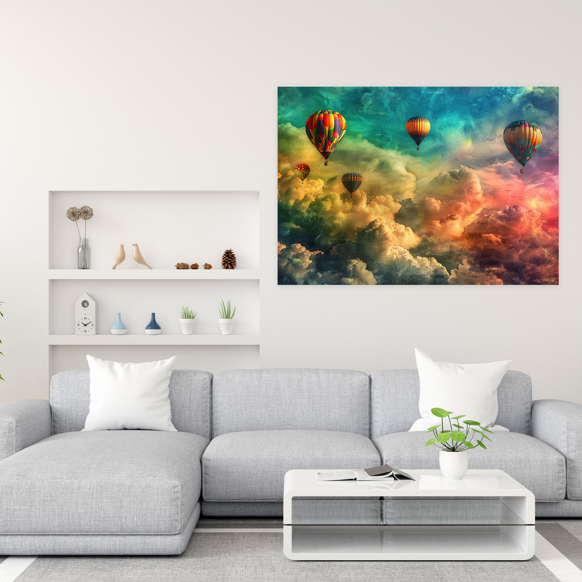 Rainbow Sky Leonid Afremov Canvas Print - Leonid Afremov, Wall Art, Canvas Print, Wall Decoration