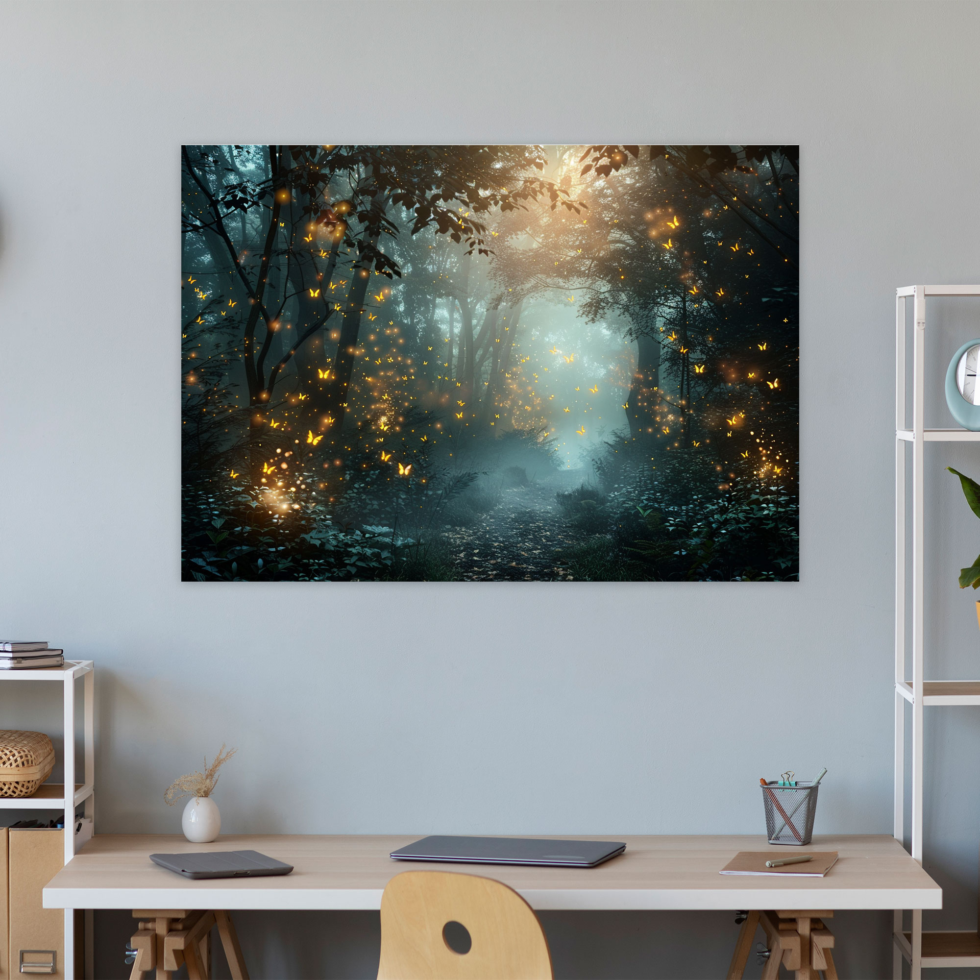 Enchanted Forest Leonid Afremov Wall Art - Leonid Afremov, Canvas, Leonid Afremov, Home Decoration