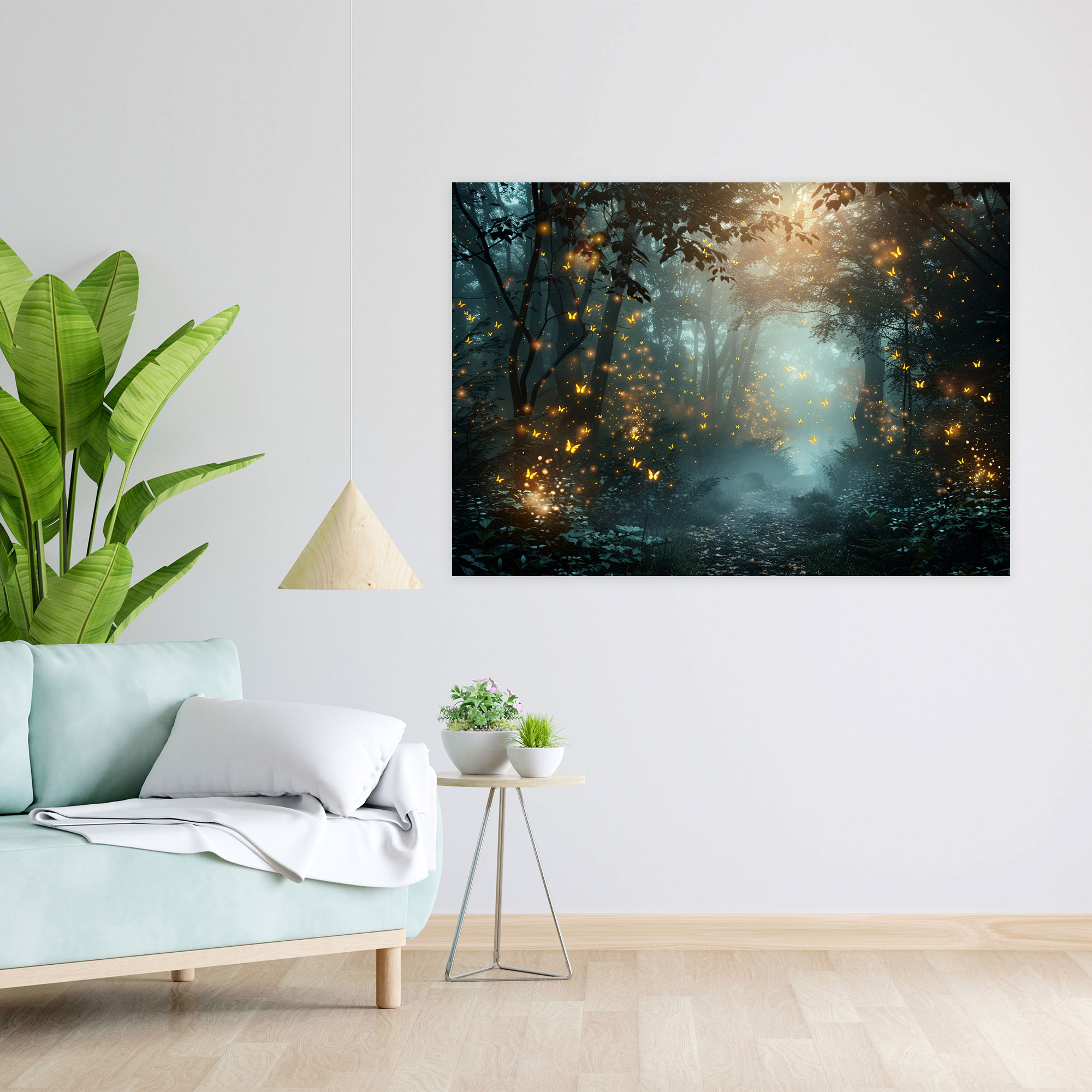 Enchanted Forest Leonid Afremov Wall Art - Leonid Afremov, Canvas, Leonid Afremov, Home Decoration