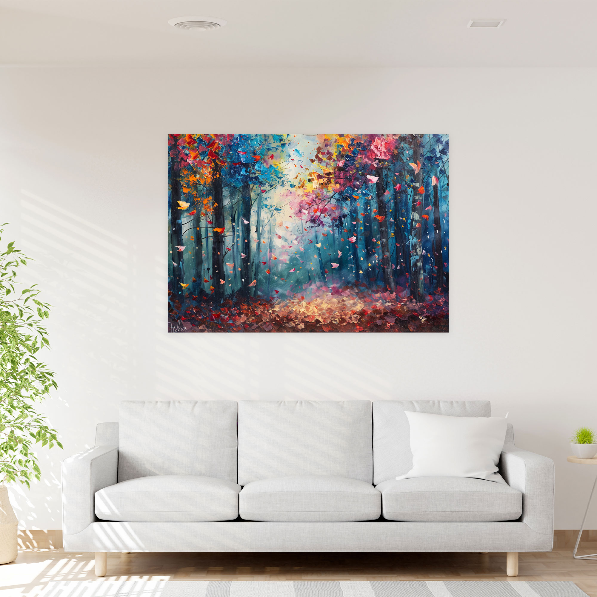 Enchanted Forest Leonid Afremov Canvas Print - Leonid Afremov, Canvas Wall Art, Leonid Afremov, Wall Decoration
