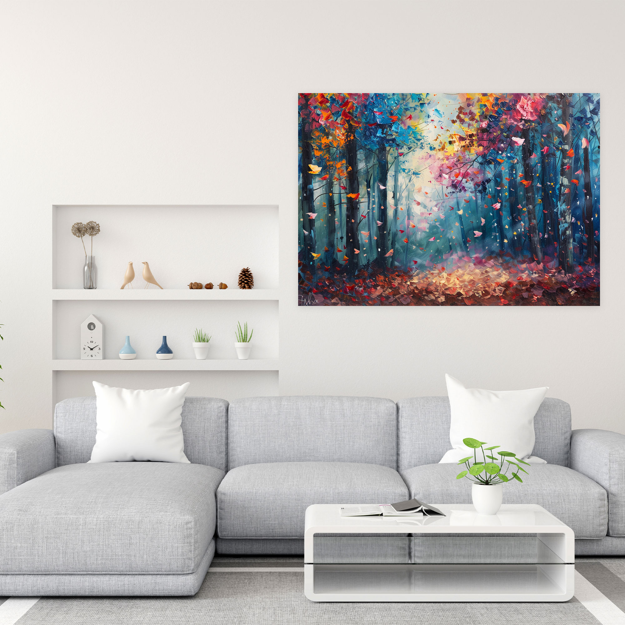Enchanted Forest Leonid Afremov Canvas Print - Leonid Afremov, Canvas Wall Art, Leonid Afremov, Wall Decoration