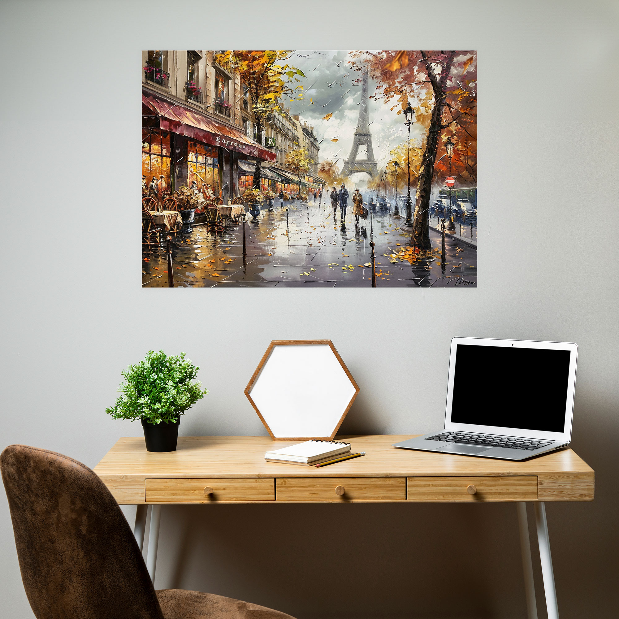 Parisian Street Leonid Afremov Wall Art - Leonid Afremov, Canvas Wall Art, Leonid Afremov, Wall Decoration
