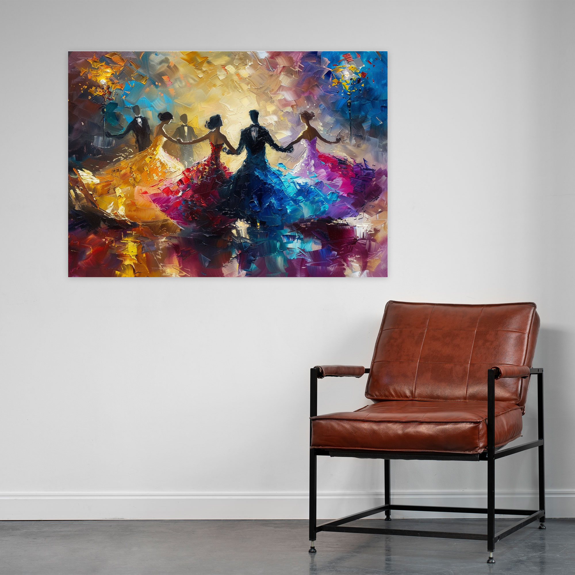 Leonid Afremov Ballroom Dance Wall Art - Leonid Afremov, Wall Decoration, Canvas, Wall Art
