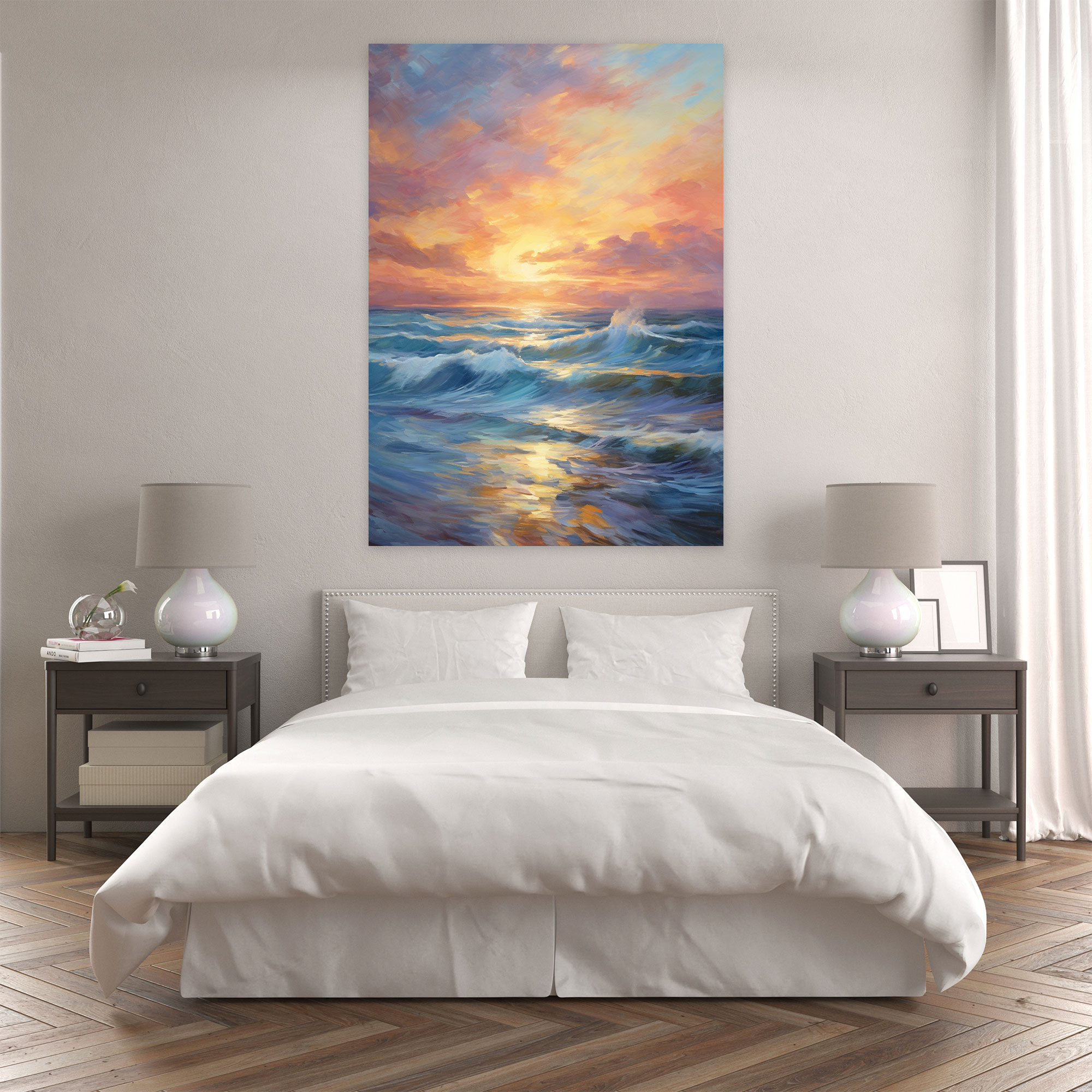 Lighthouse Canvas Print - Lighthouse, High Quality Canvas, Home Decoration, Seascape Wall Art