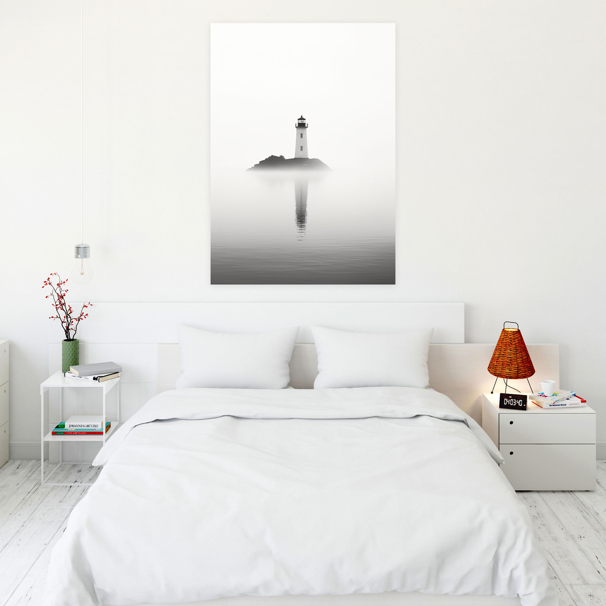 Lighthouse Wall Decoration - Lighthouse, Home Decoration, Canvas, Wall Decoration