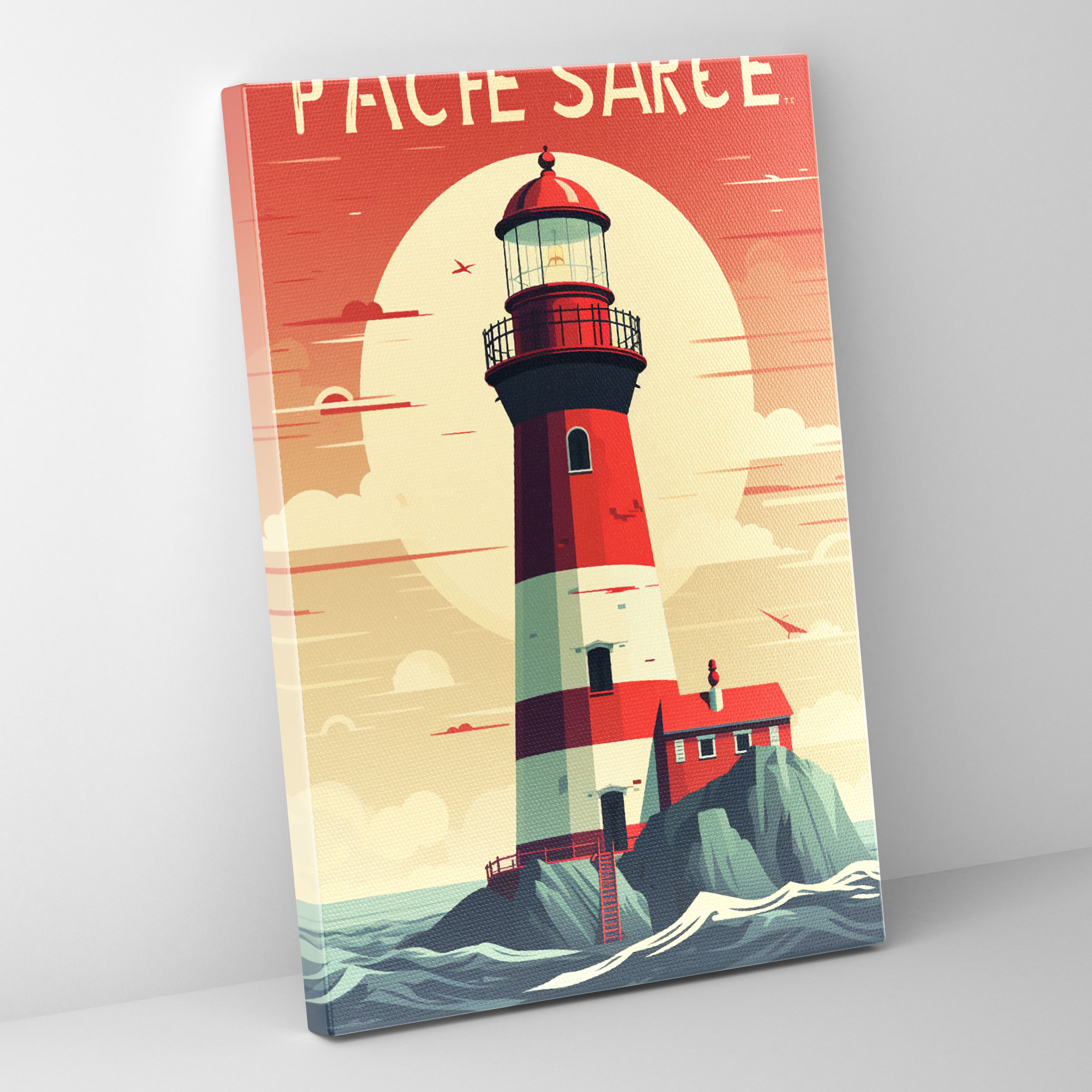 Lighthouse Wall Decoration - Lighthouse, Home Decoration, Wall Art, Canvas Print