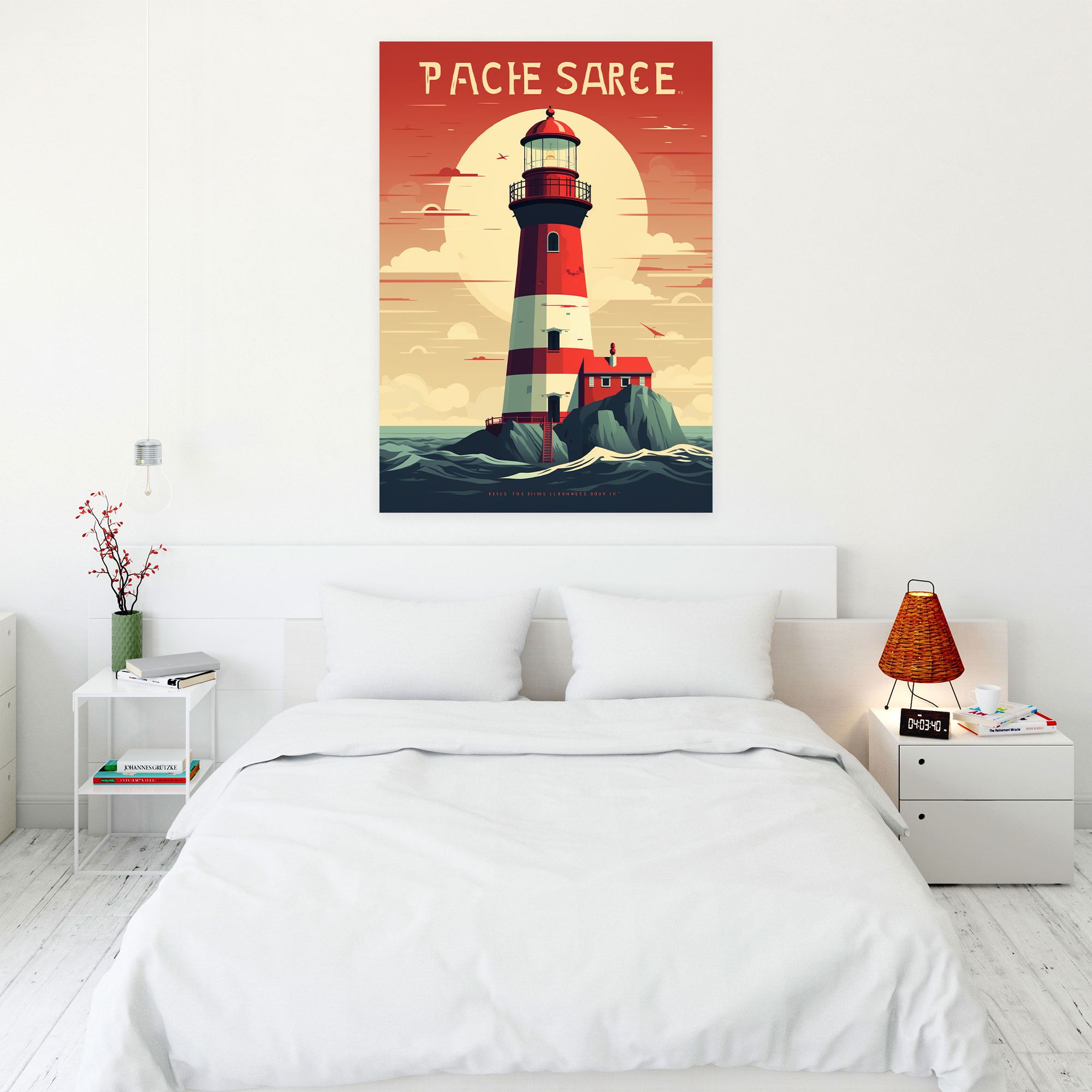 Lighthouse Wall Decoration - Lighthouse, Home Decoration, Wall Art, Canvas Print