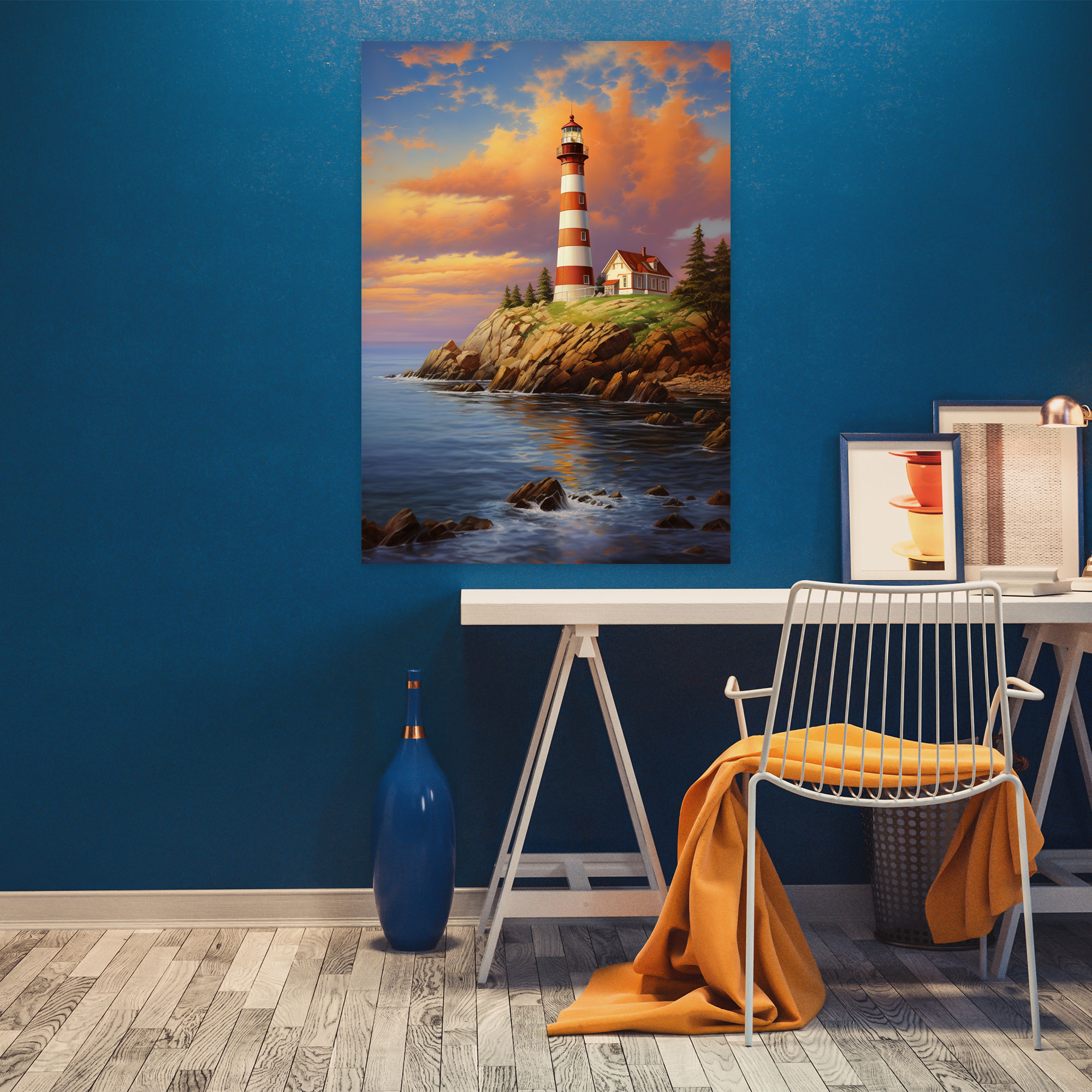 Lighthouse Canvas Print - Lighthouse, Canvas Wall Art, Wall Decoration, Canvas