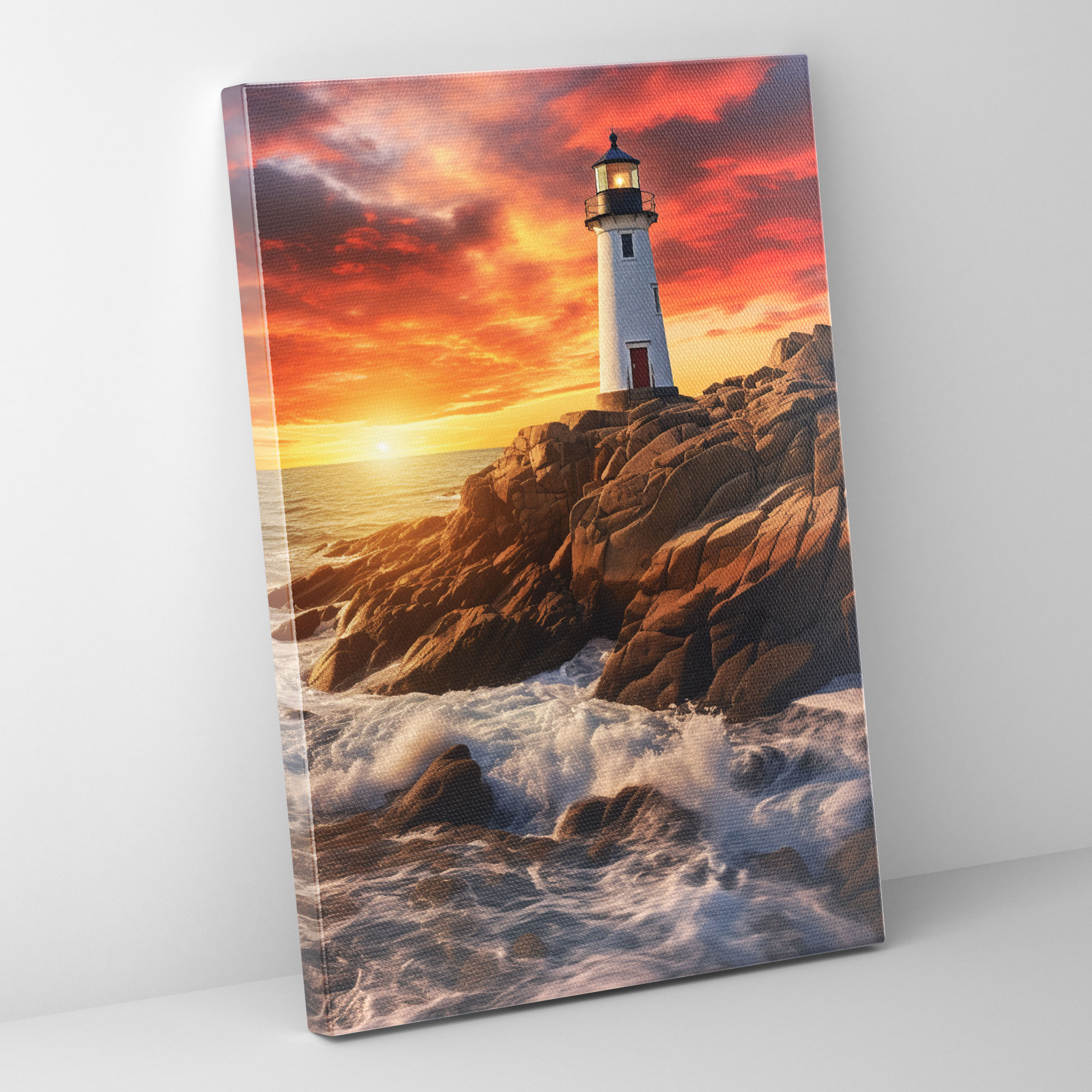 Lighthouse Canvas Print - Lighthouse, Canvas, Lighthouse Canvas Print, Home Decoration