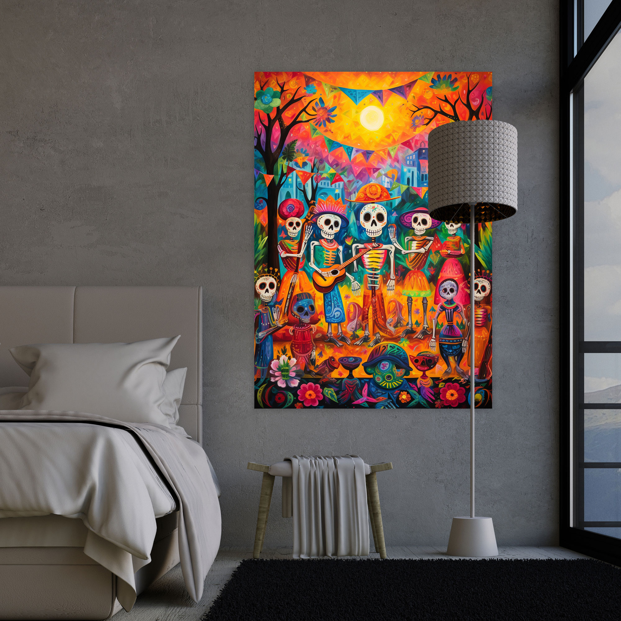 Los Muertos Canvas Print - Los Muertos, Wall Art, Canvas, Home Decoration