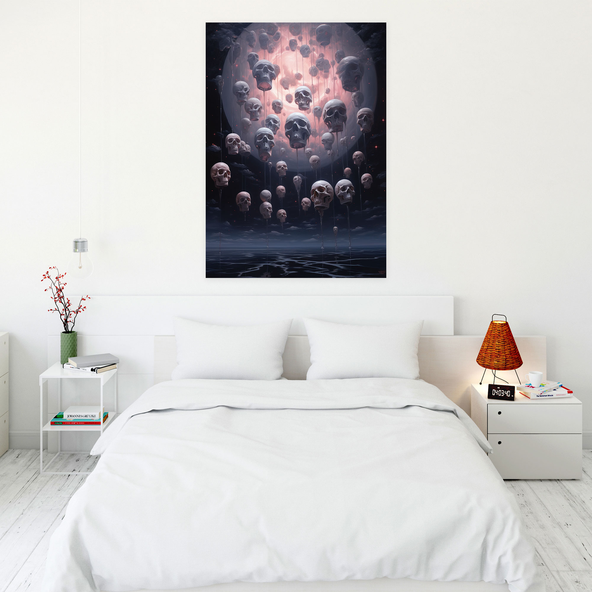 Los Muertos Wall Art Print - Los Muertos, Surrealistic Painting, Wall Decoration, Los Muertos