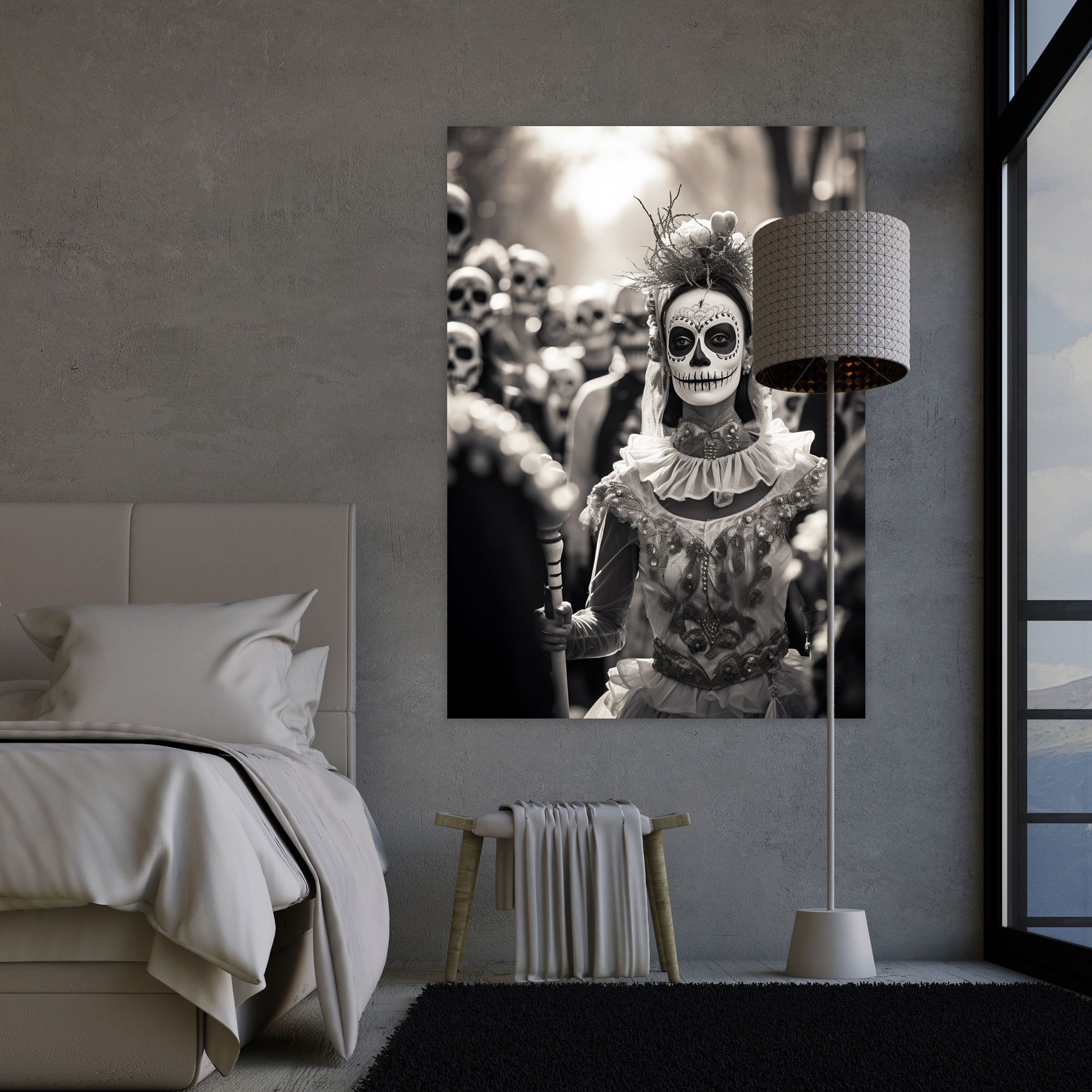 Los Muertos Canvas Print - Los Muertos, Vintage-Inspired Photograph, Canvas, Canvas Print