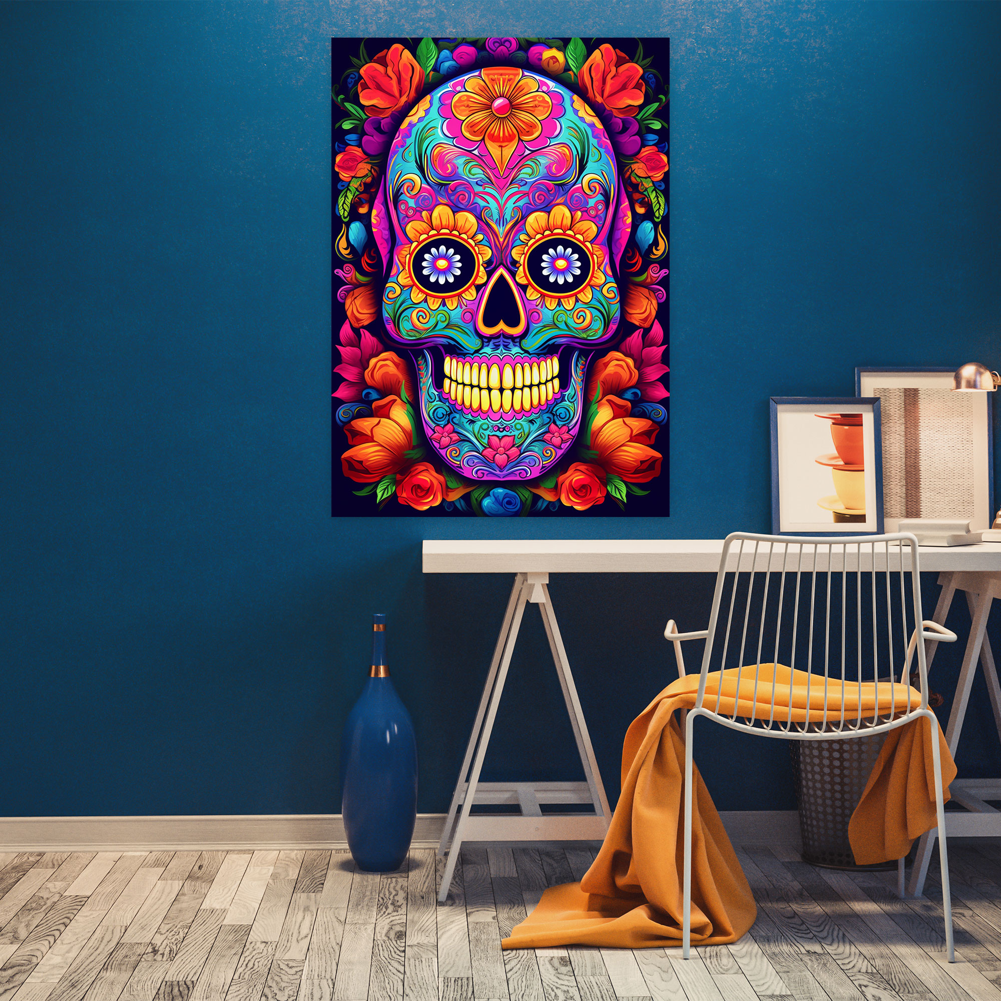 Los Muertos Canvas Print - Los Muertos, Home Decoration, Wall Art, Los Muertos