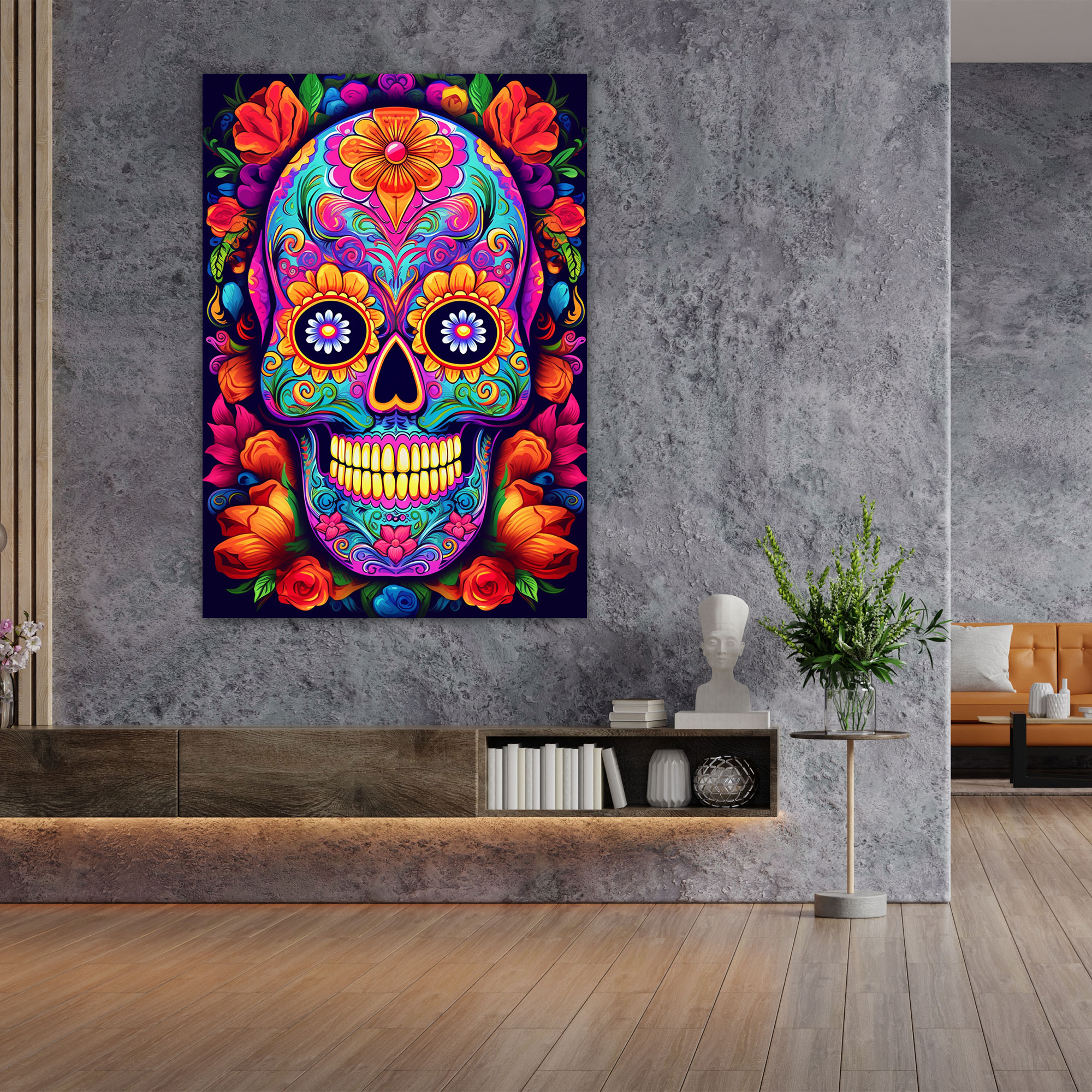 Los Muertos Canvas Print - Los Muertos, Home Decoration, Wall Art, Los Muertos