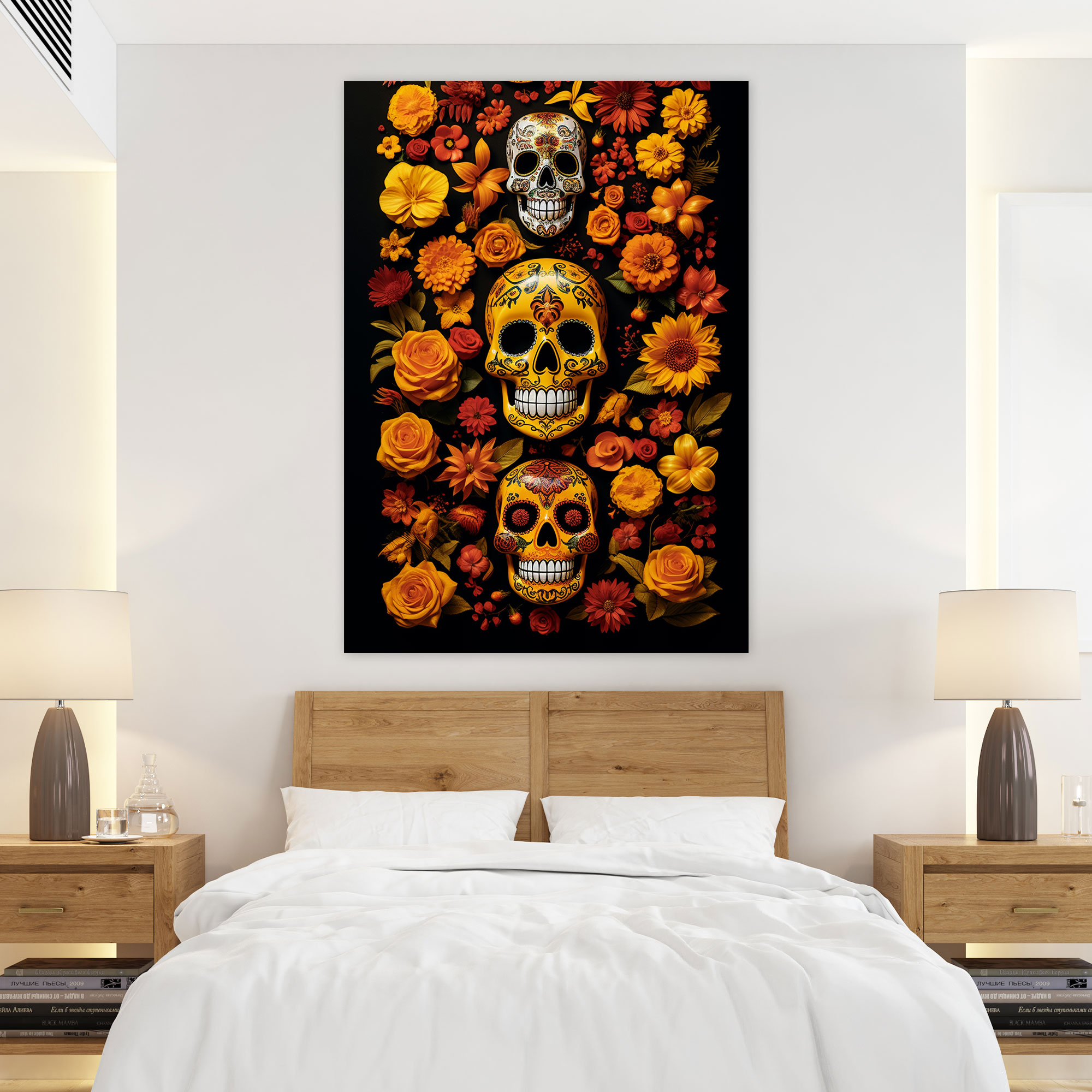 Los Muertos Koleksiyonu Tablo Sanatı - Kanvas Tablo Duvar Dekorasyonu Duvar Sanatı