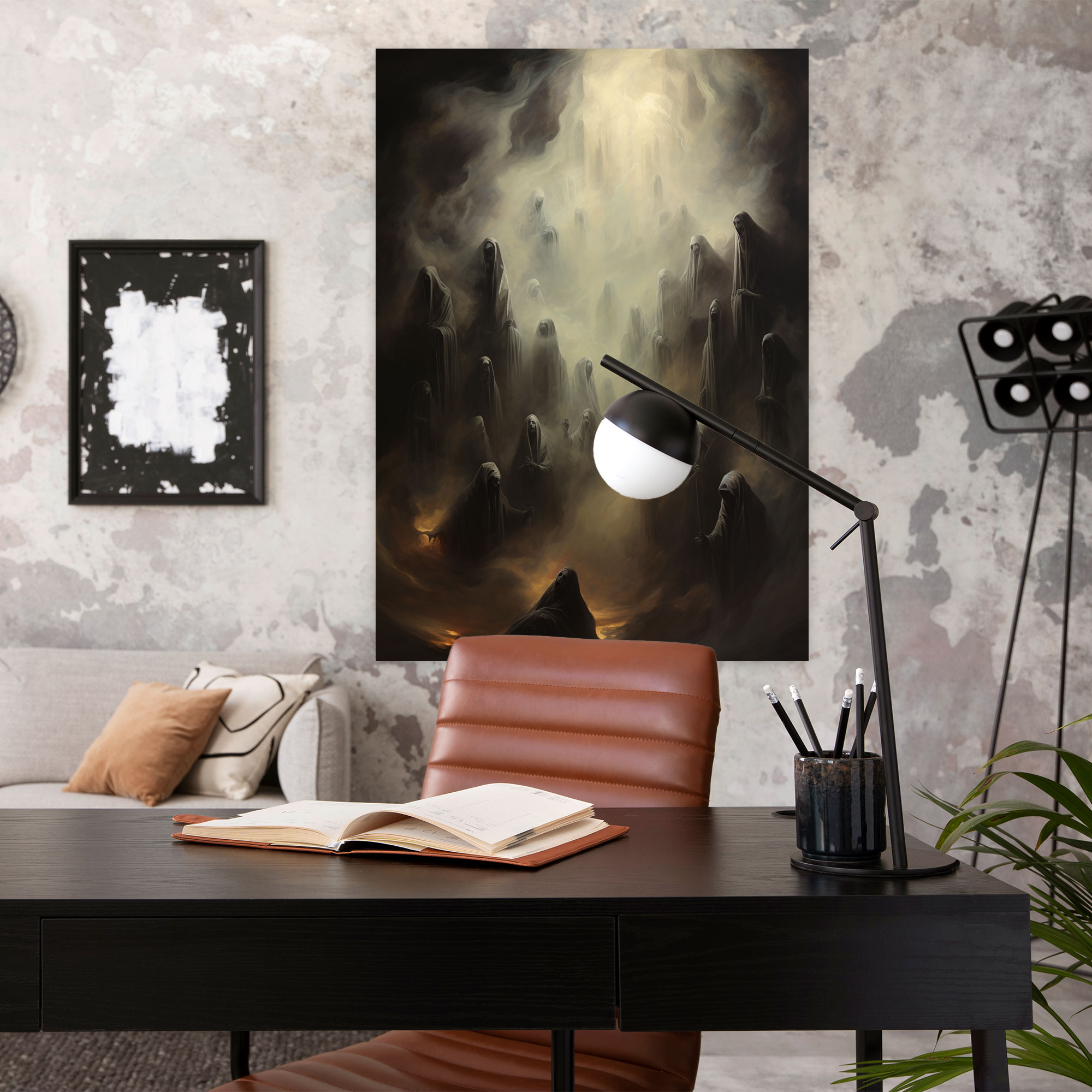 Los Muertos Wall Art - Los Muertos, Wall Decoration, Home Decoration, Graves