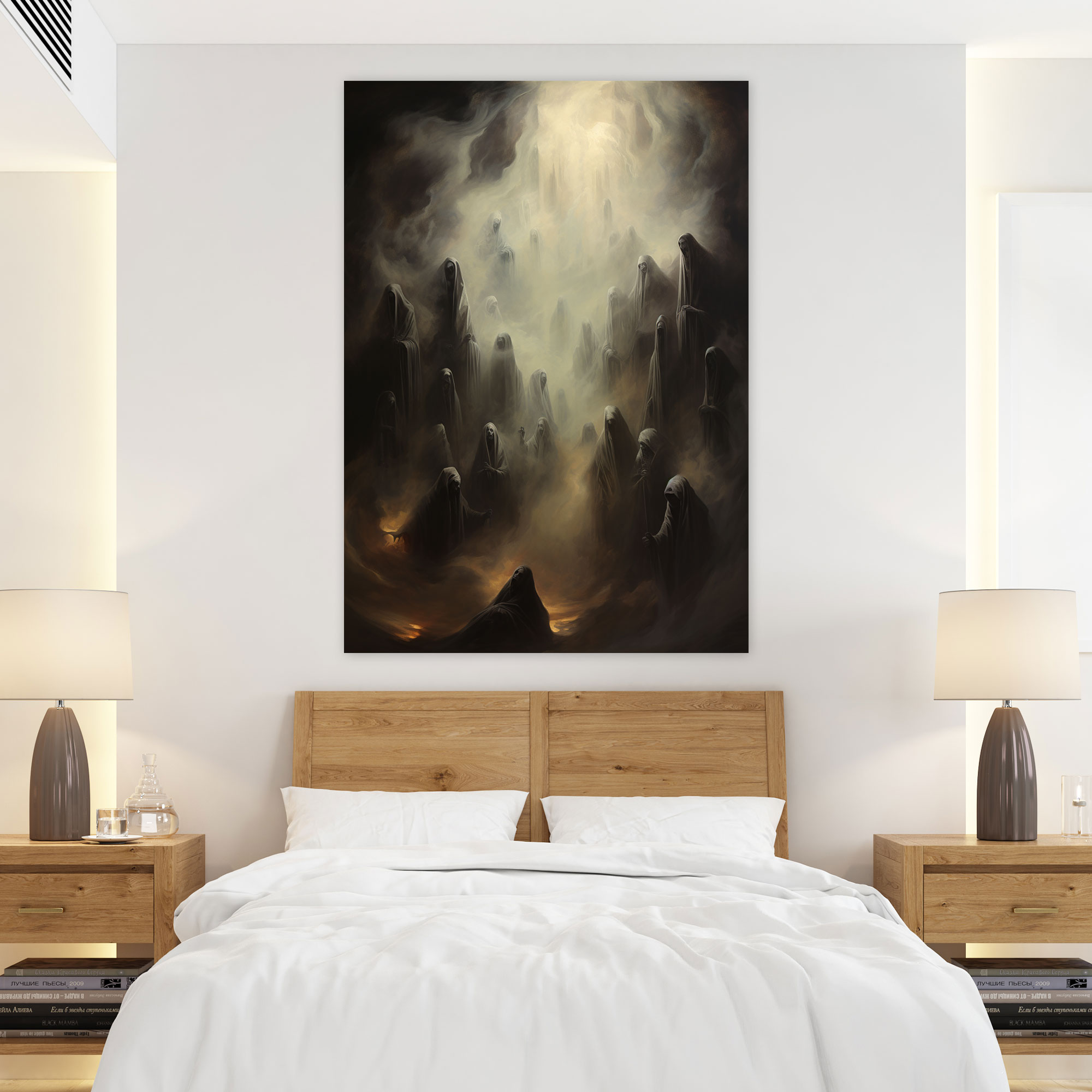 Los Muertos Wall Art - Los Muertos, Wall Decoration, Home Decoration, Graves