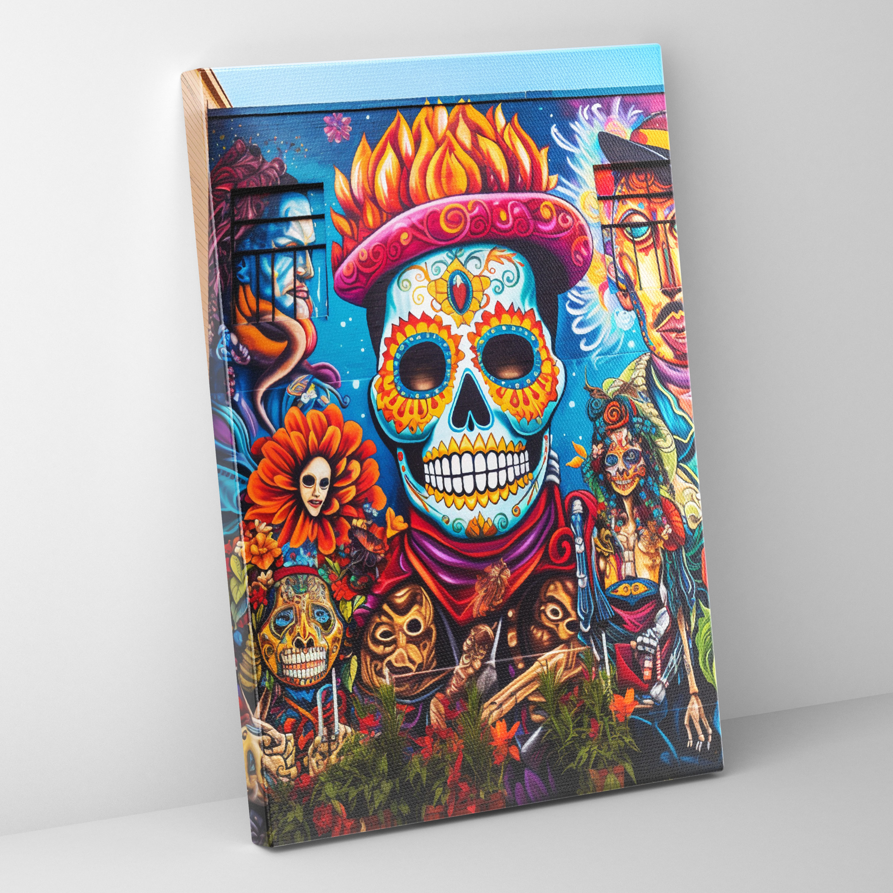 Los Muertos Wall Decoration - Los Muertos, Los Muertos, Energy, Canvas