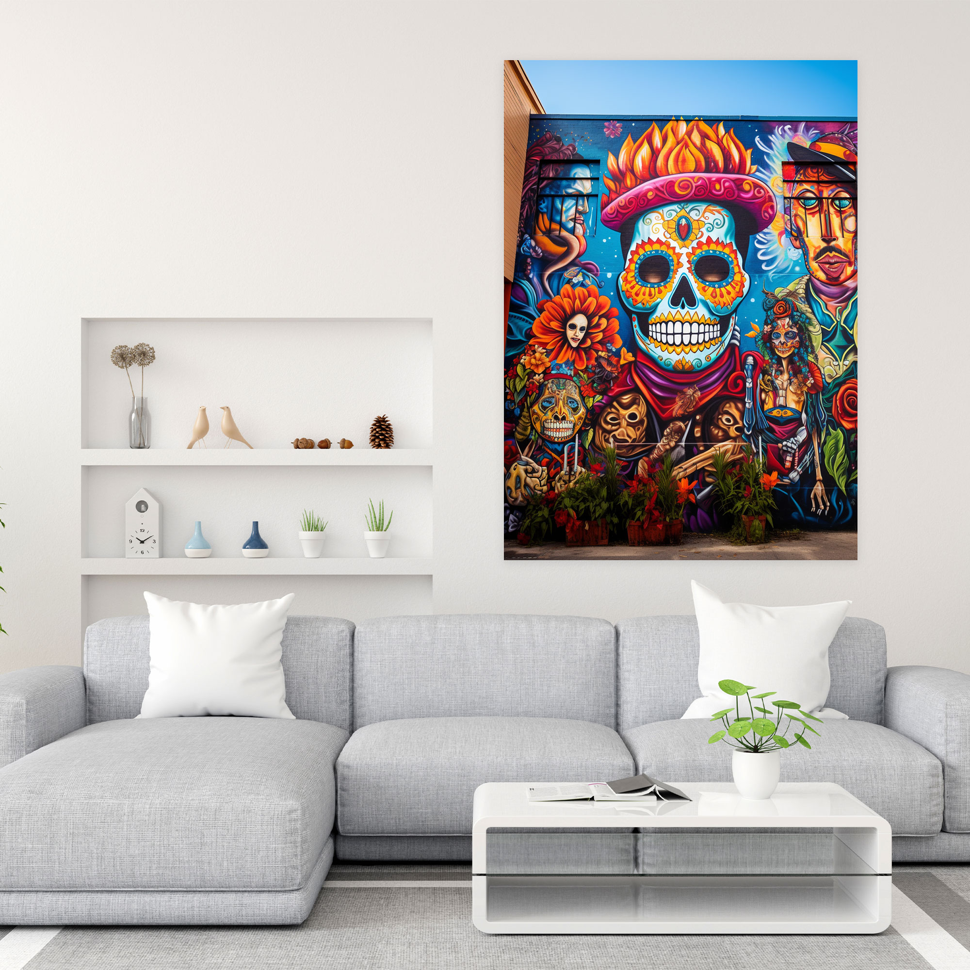 Los Muertos Wall Decoration - Los Muertos, Los Muertos, Energy, Canvas