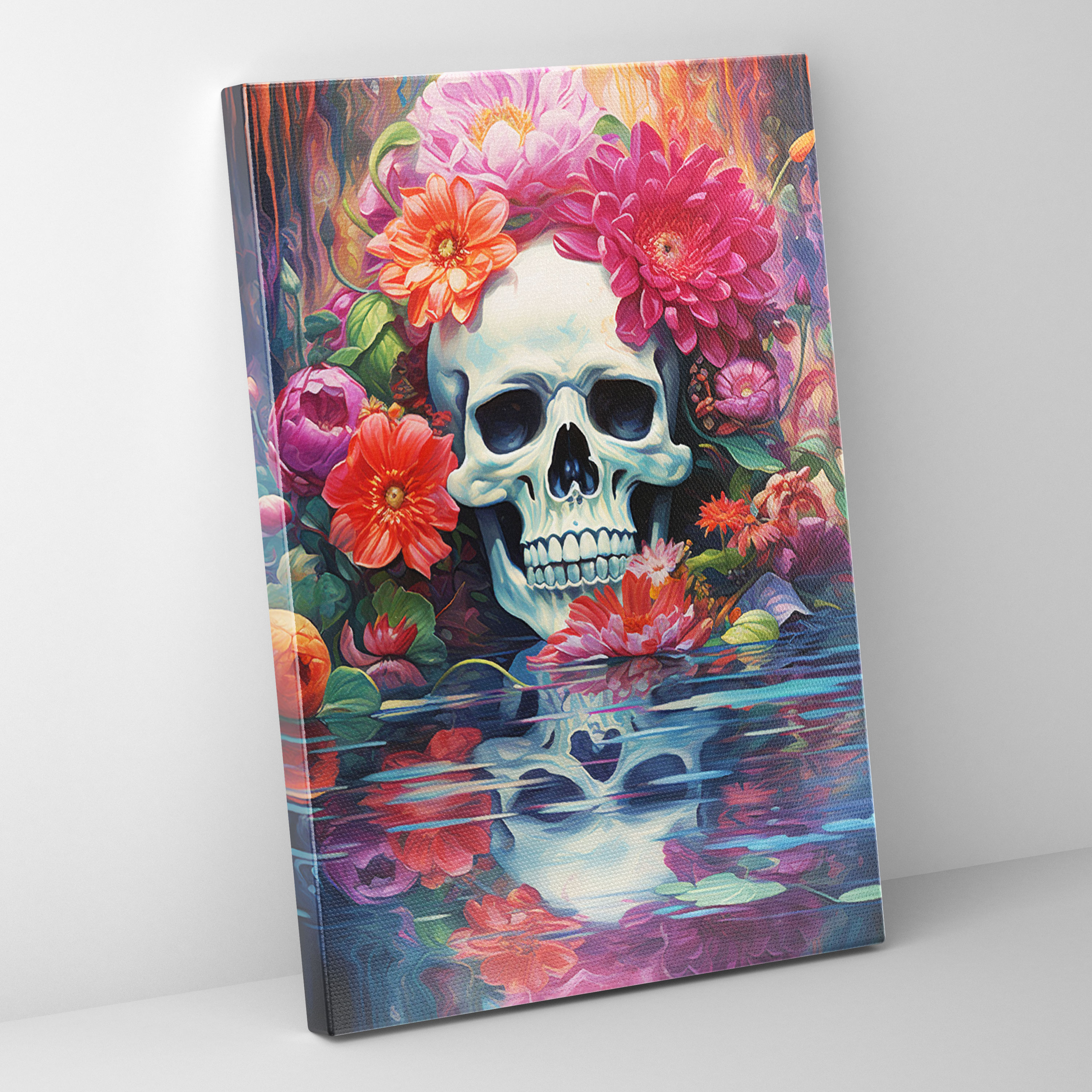 Los Muertos Canvas Print - Los Muertos, Los Muertos, Surreal, Mortality