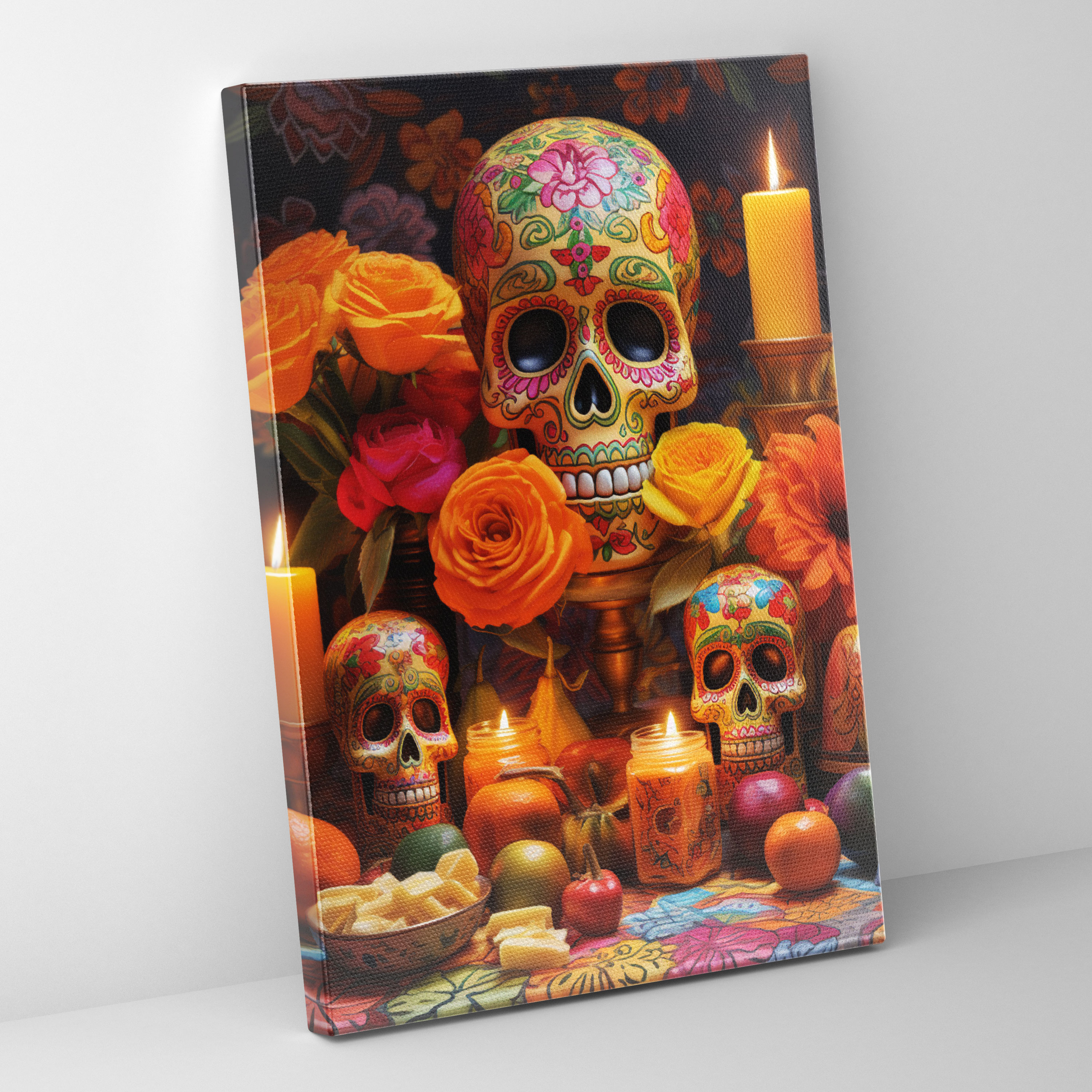 Los Muertos Wall Decoration - Los Muertos, Wall Decoration, Canvas Print, Los Muertos