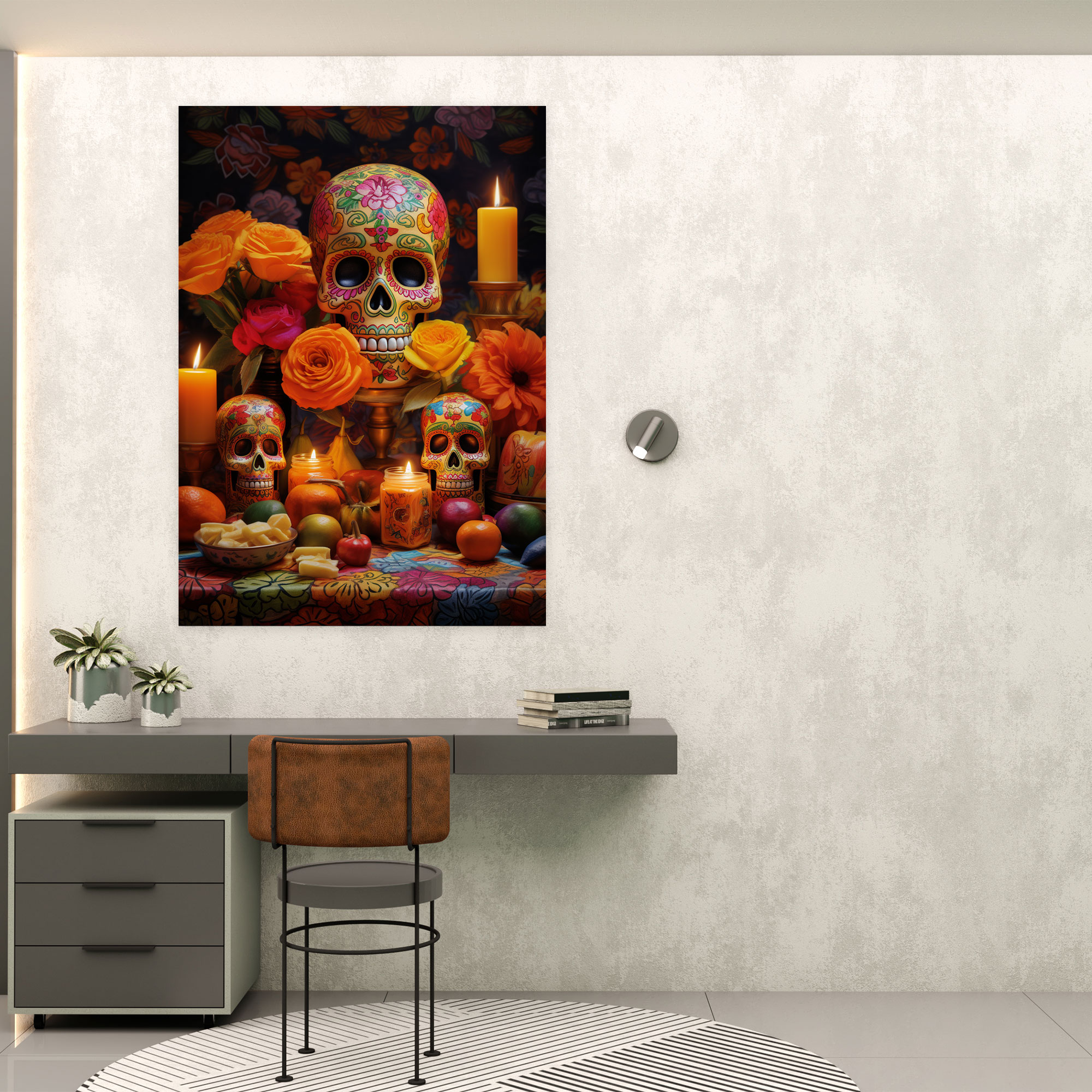 Los Muertos Wall Decoration - Los Muertos, Wall Decoration, Canvas Print, Los Muertos
