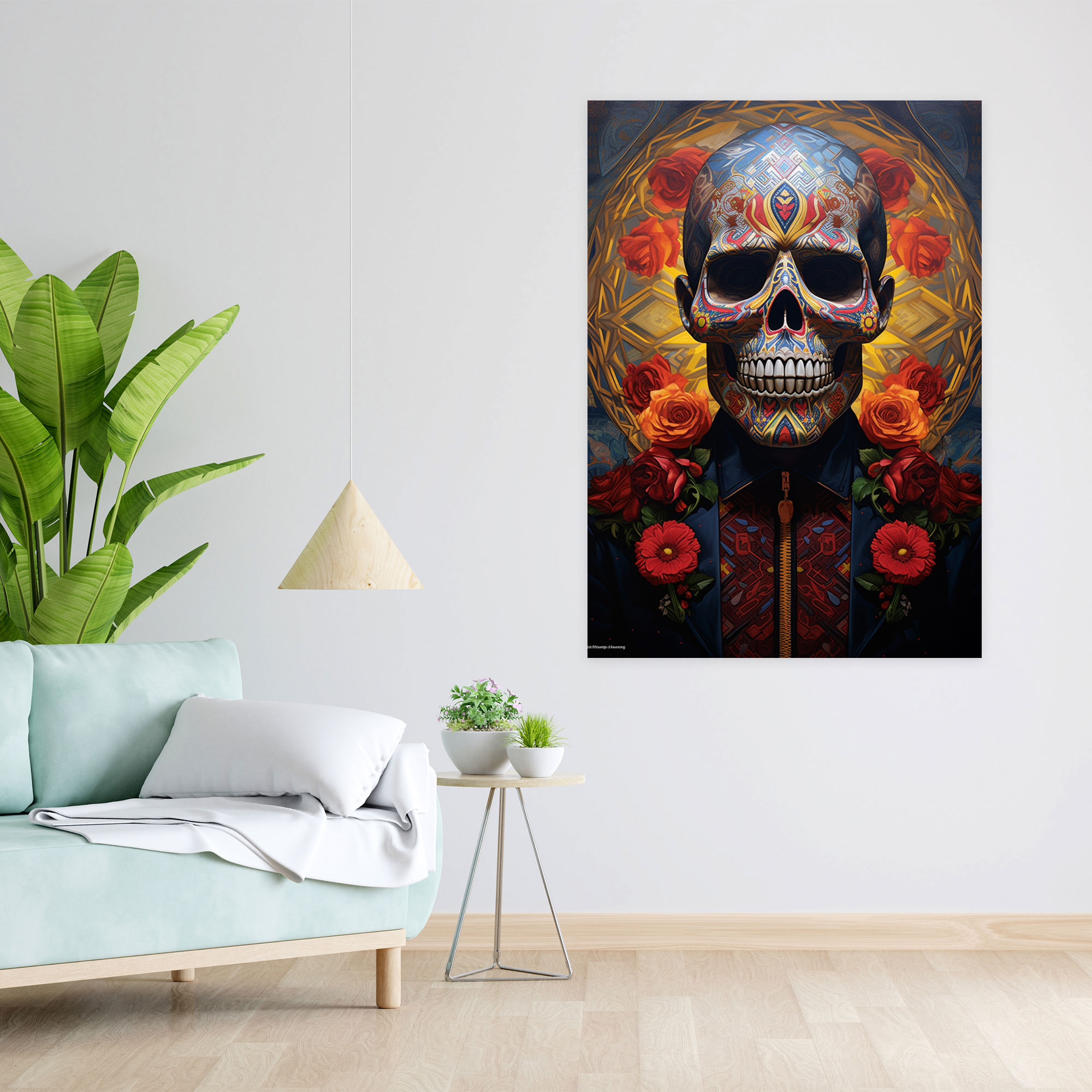 Los Muertos Wall Art - Los Muertos, Los Muertos, Home Decoration, Traditional Attire