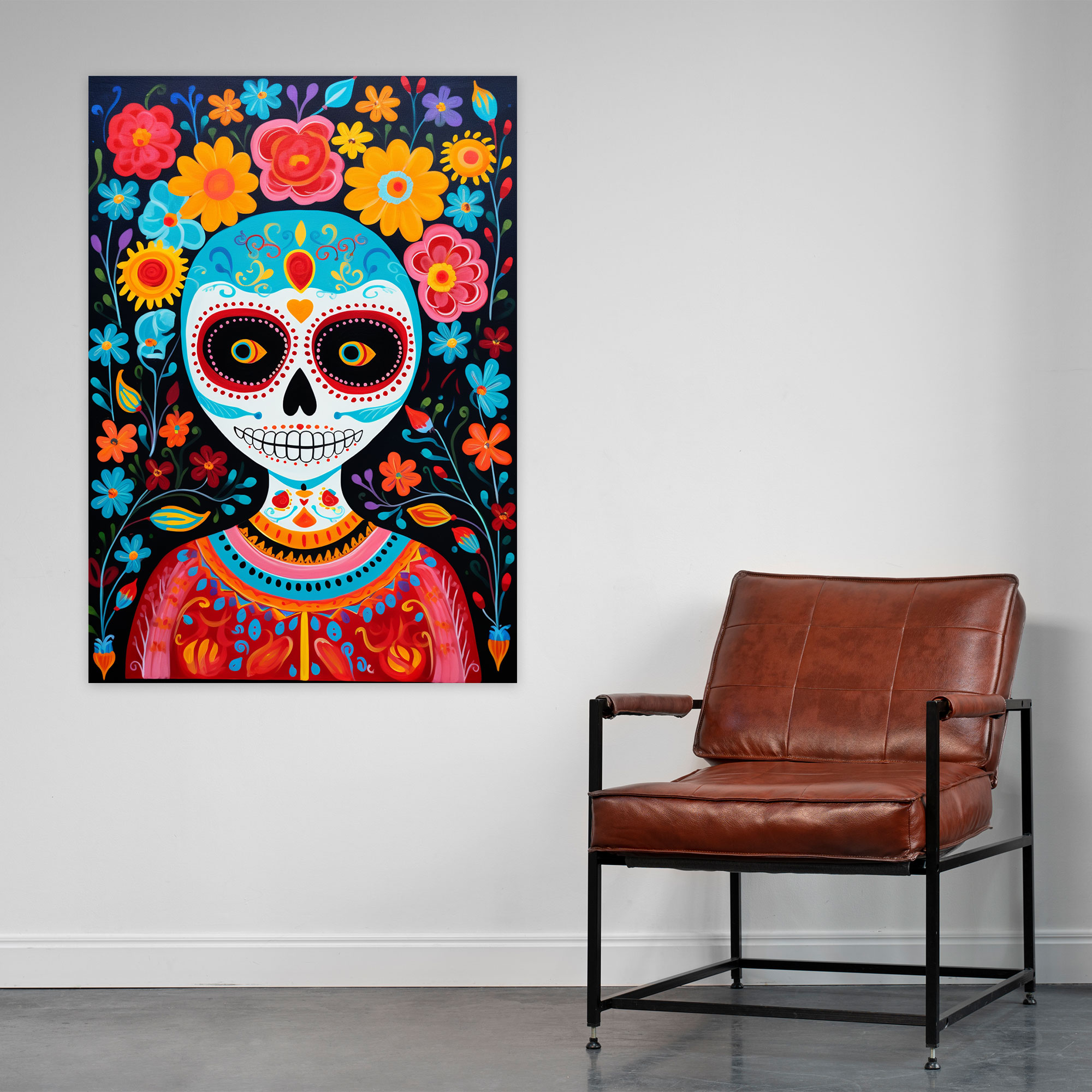 Los Muertos Kanvas Tablo - Duvar Sanatı Dekorasyon