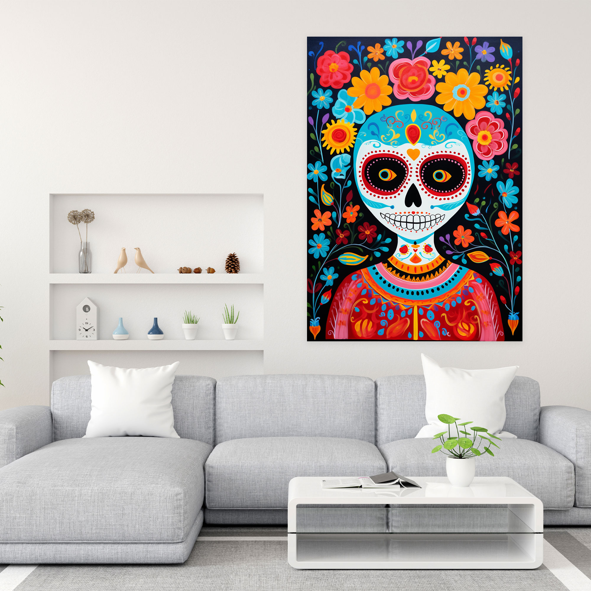 Los Muertos Kanvas Tablo - Duvar Sanatı Dekorasyon