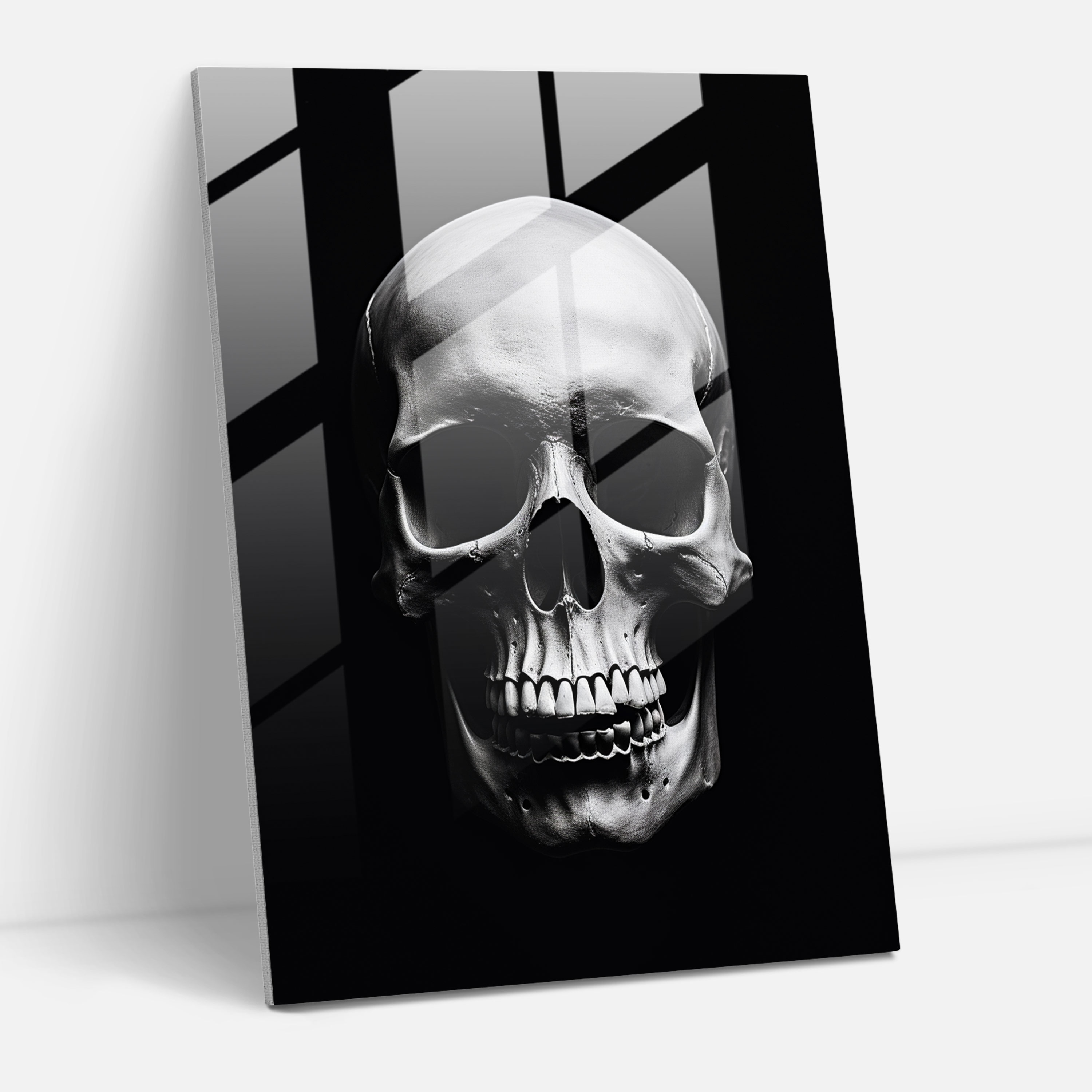 Los Muertos Wall Decoration - Los Muertos, Mystery, Glass Wall Art, Glass Print