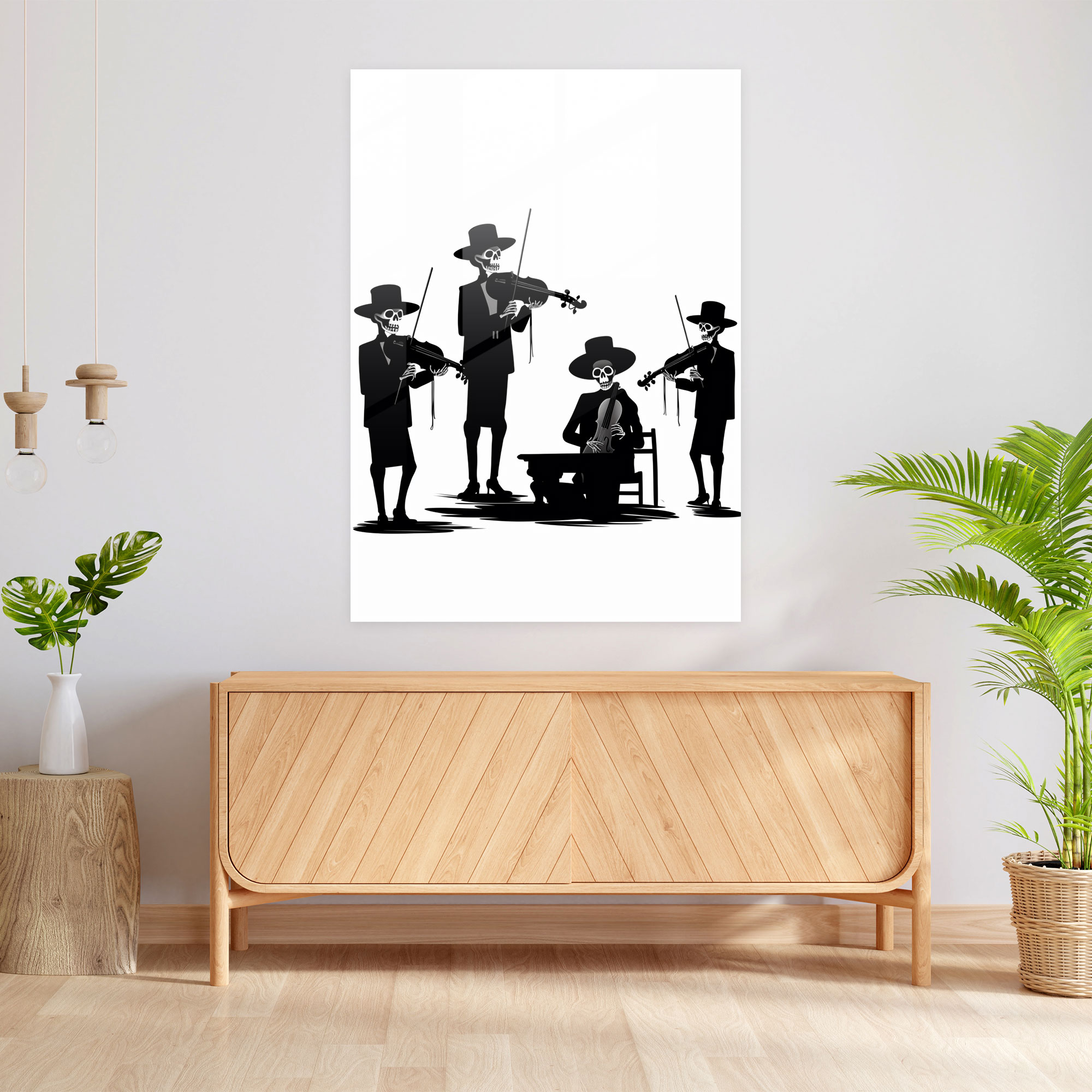 Los Muertos Home Decoration - Los Muertos, Traditional Instruments, Glass Art, Musical Traditions