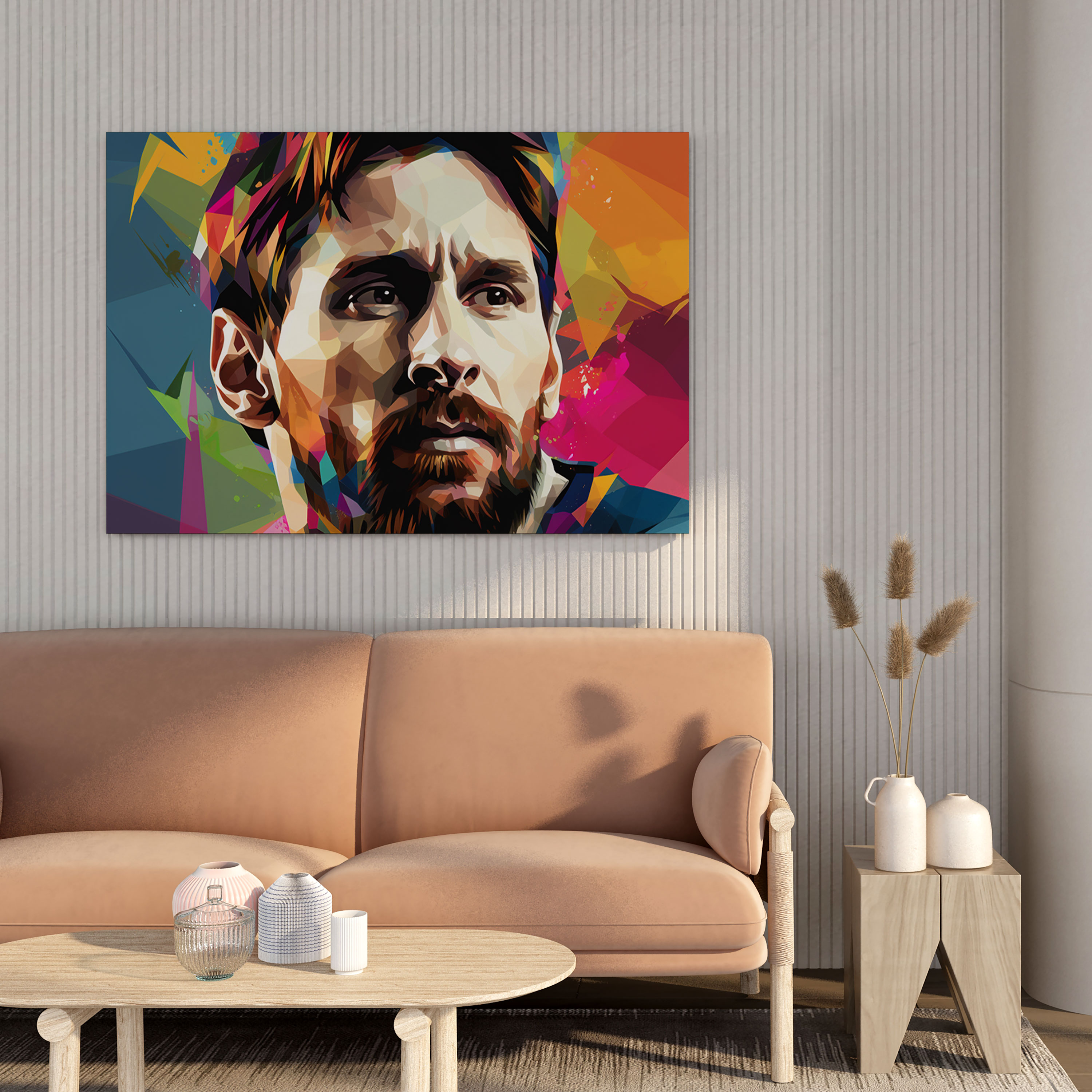 Lionel Messi Canvas Print - Pop Art Wall Art - Lionel Messi, Wall Art, Canvas Print, Wall Decoration