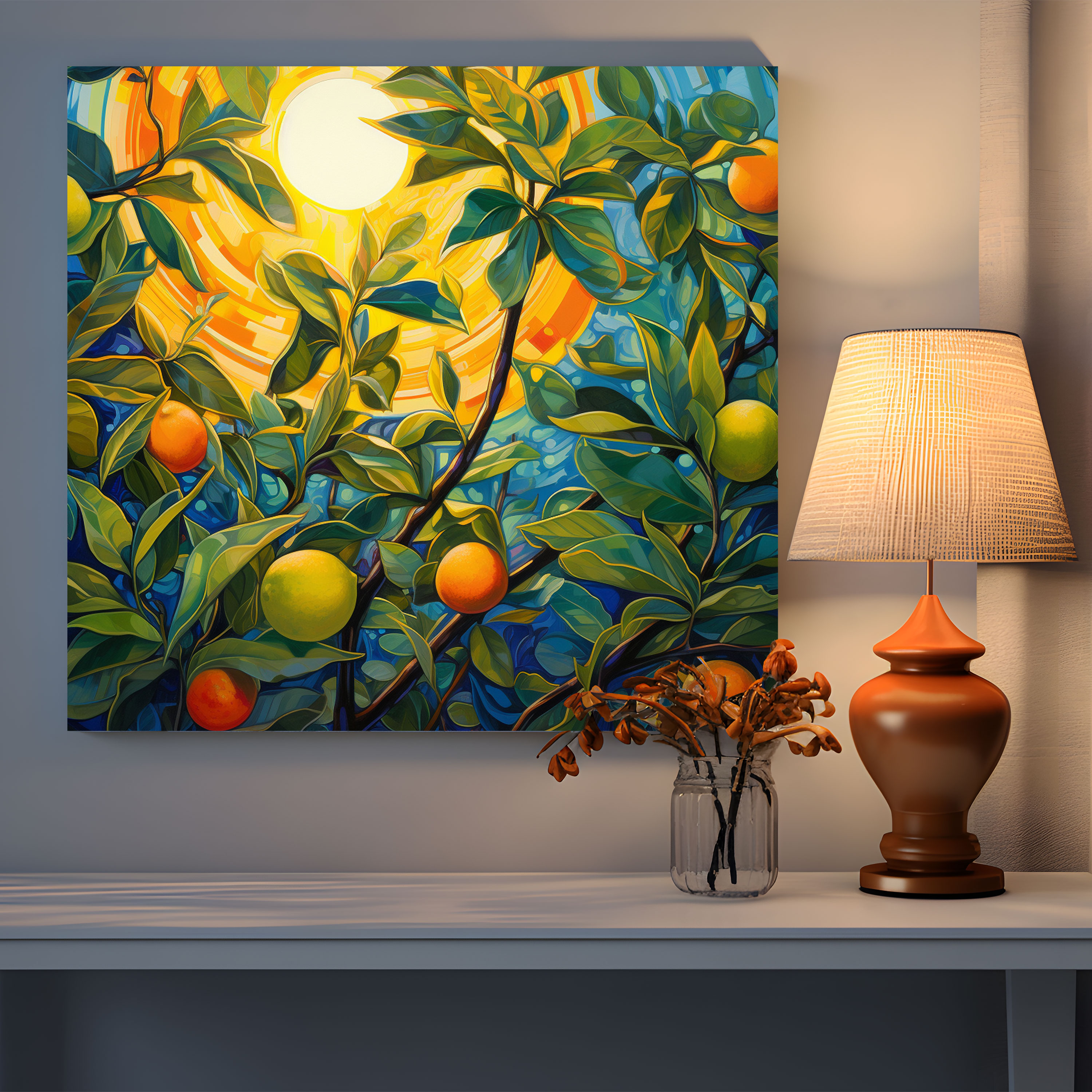 Lemon Tree Canvas Print - Lemon Tree, Canvas Wall Art, Home Decoration, Wall Art
