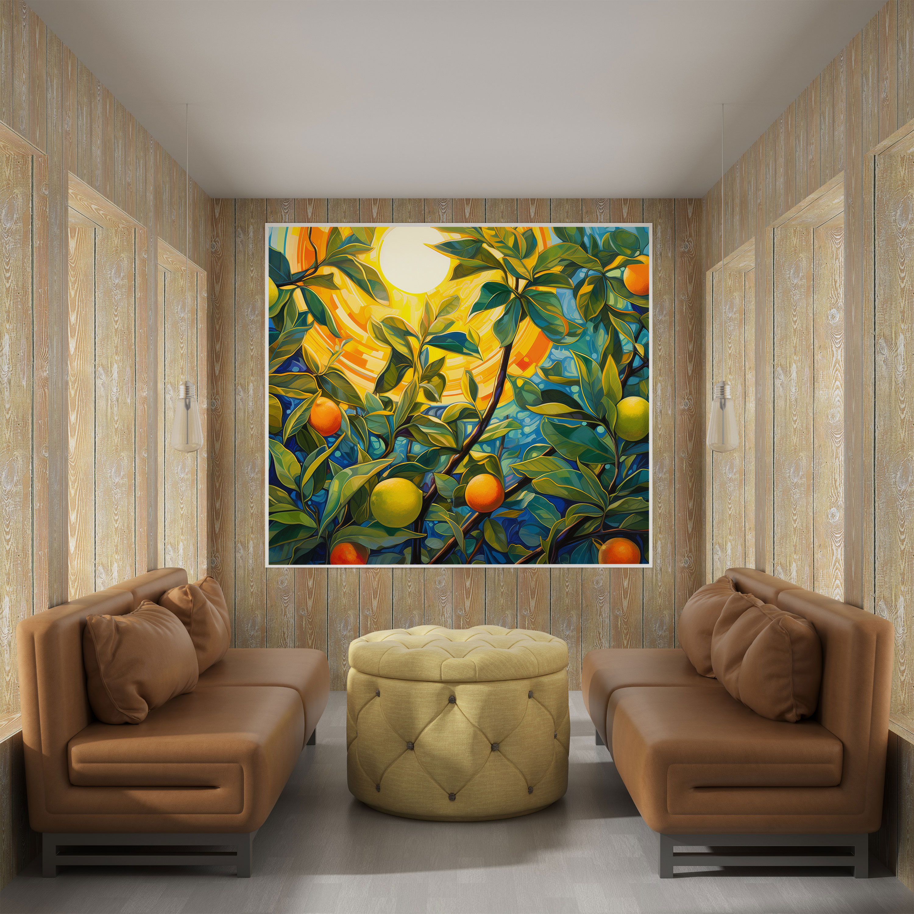 Lemon Tree Canvas Print - Lemon Tree, Canvas Wall Art, Home Decoration, Wall Art