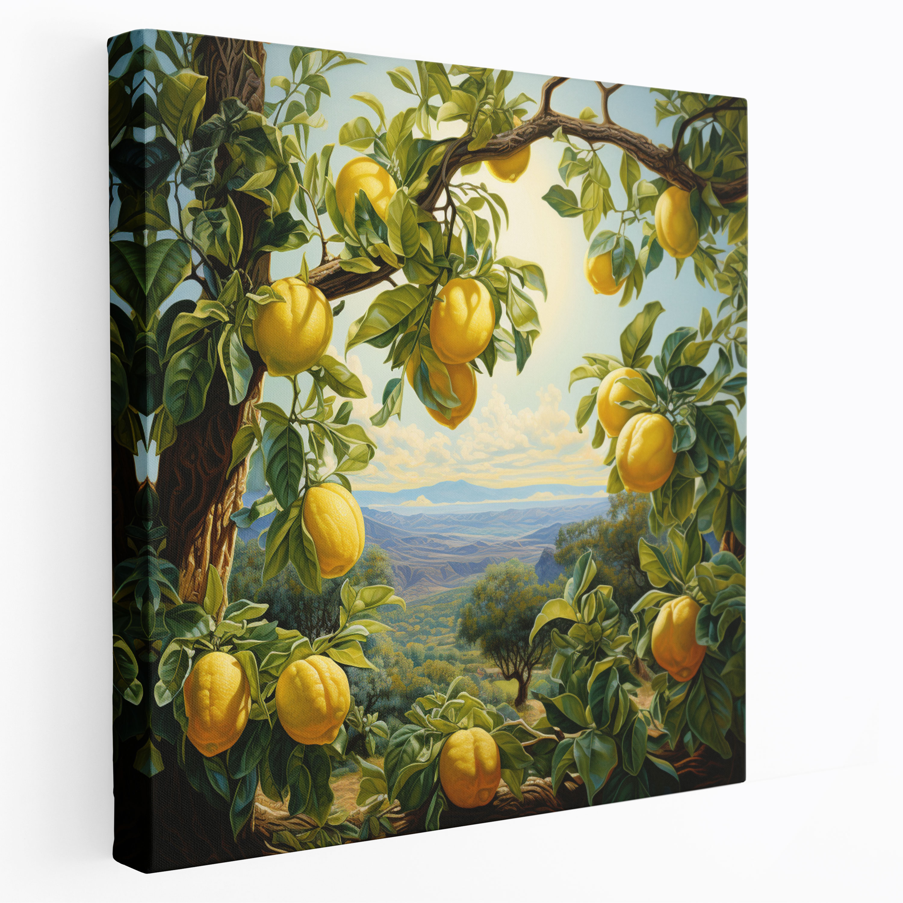 Lemon Tree Wall Decoration - Lemon Tree, Wall Decoration, Wall Art, Lemon Tree