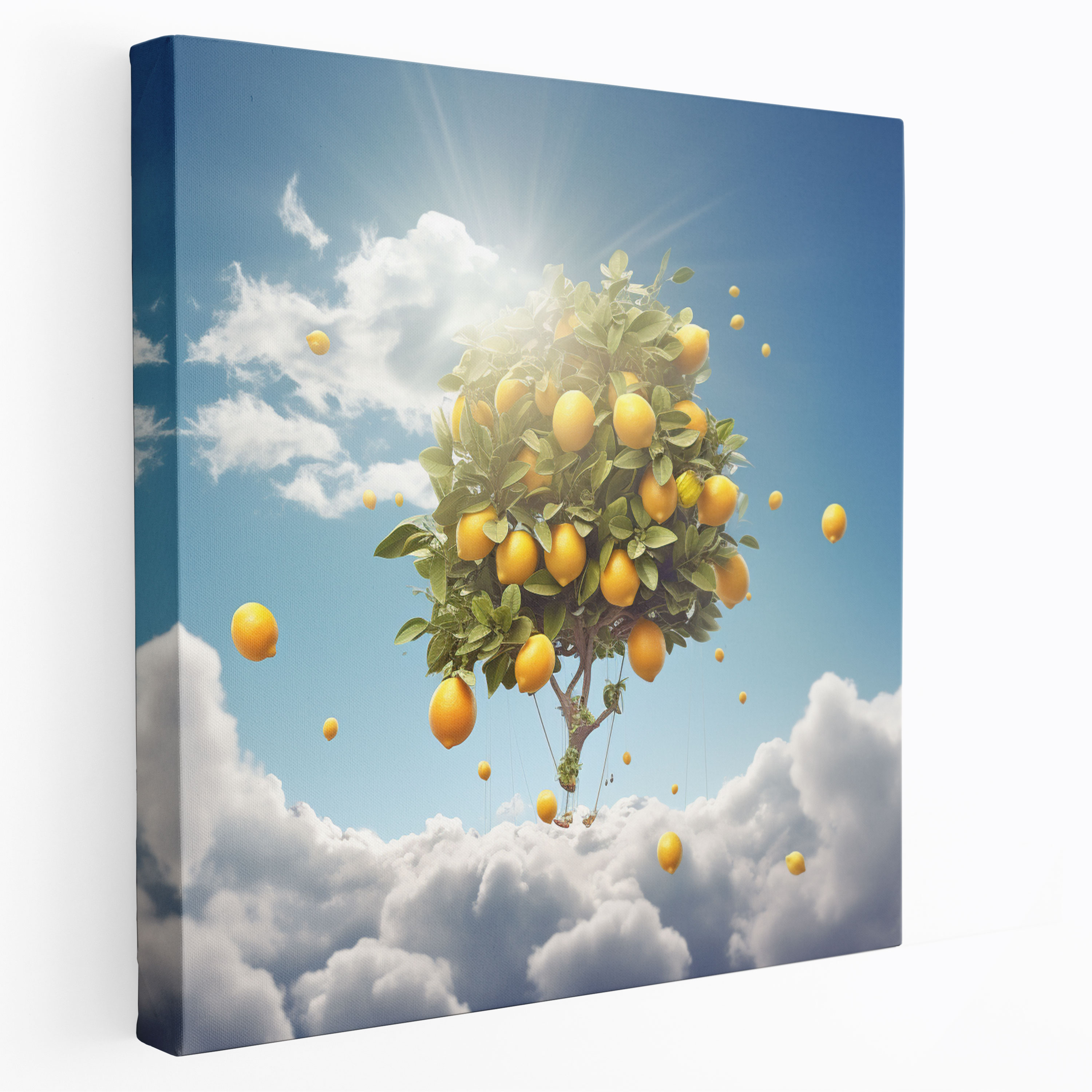 Lemon Tree Canvas Art - Lemon Tree, Wall Art, Lemon Tree, Canvas Print