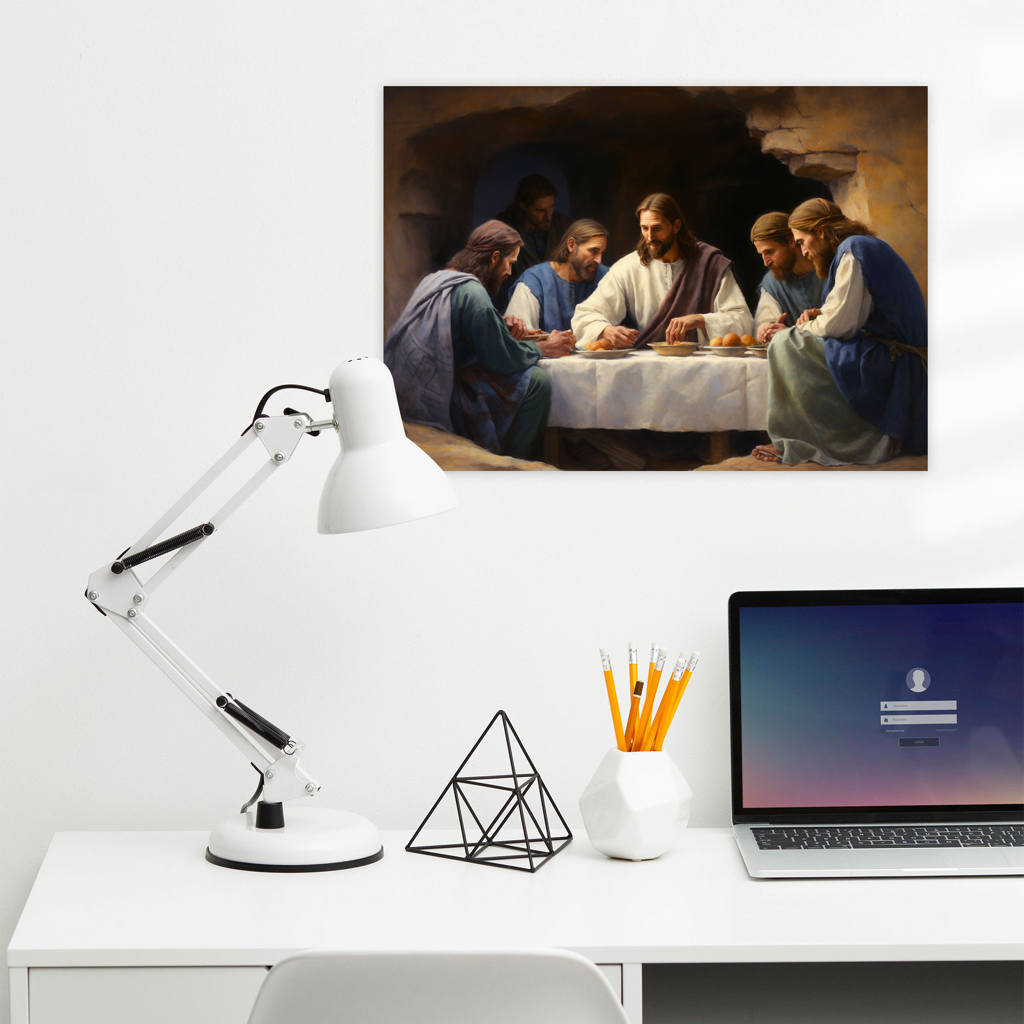 Last Supper Of Jesus Christ Canvas Print - Last Supper Of Jesus Christ, Classic Oil Painting, Canvas Wall Art, Wall Art