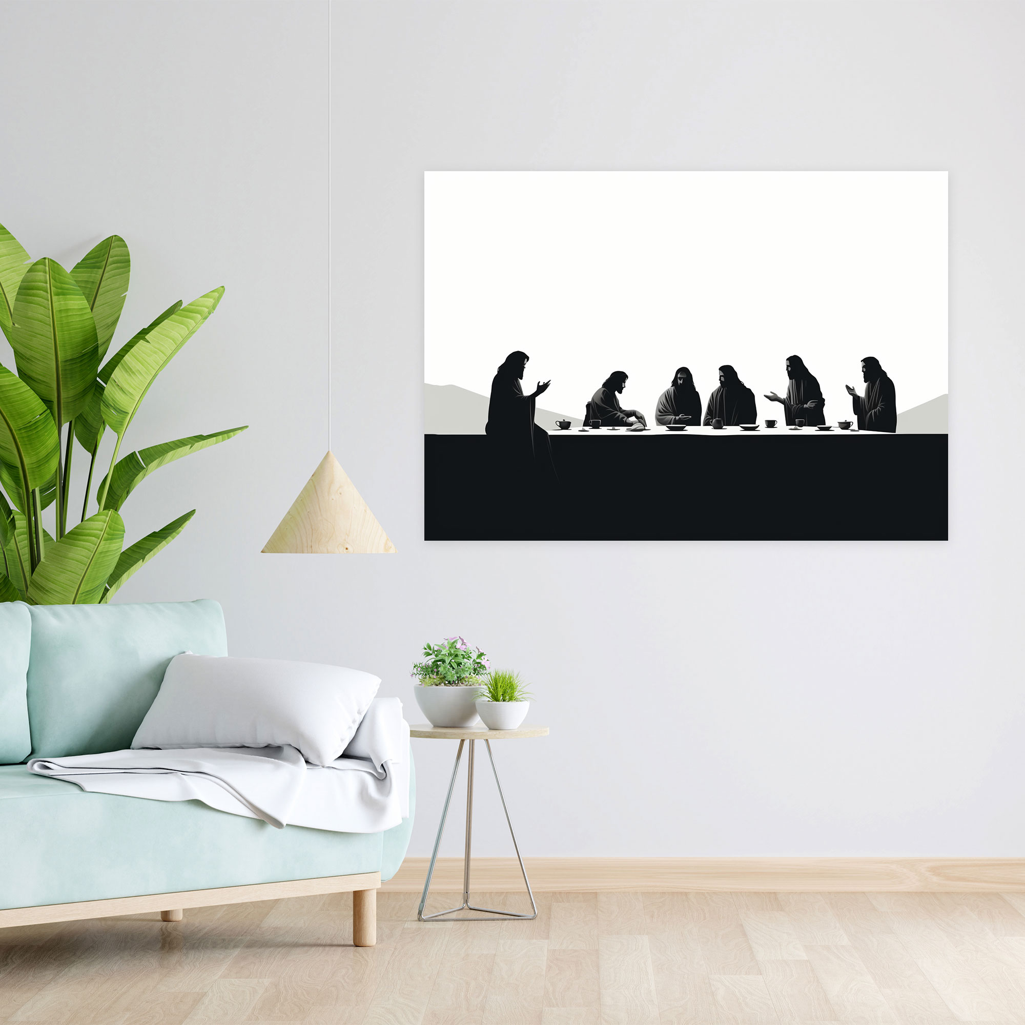 Last Supper Of Jesus Christ Wall Decoration - Last Supper Of Jesus Christ, Home Decoration, Canvas, Canvas Wall Art