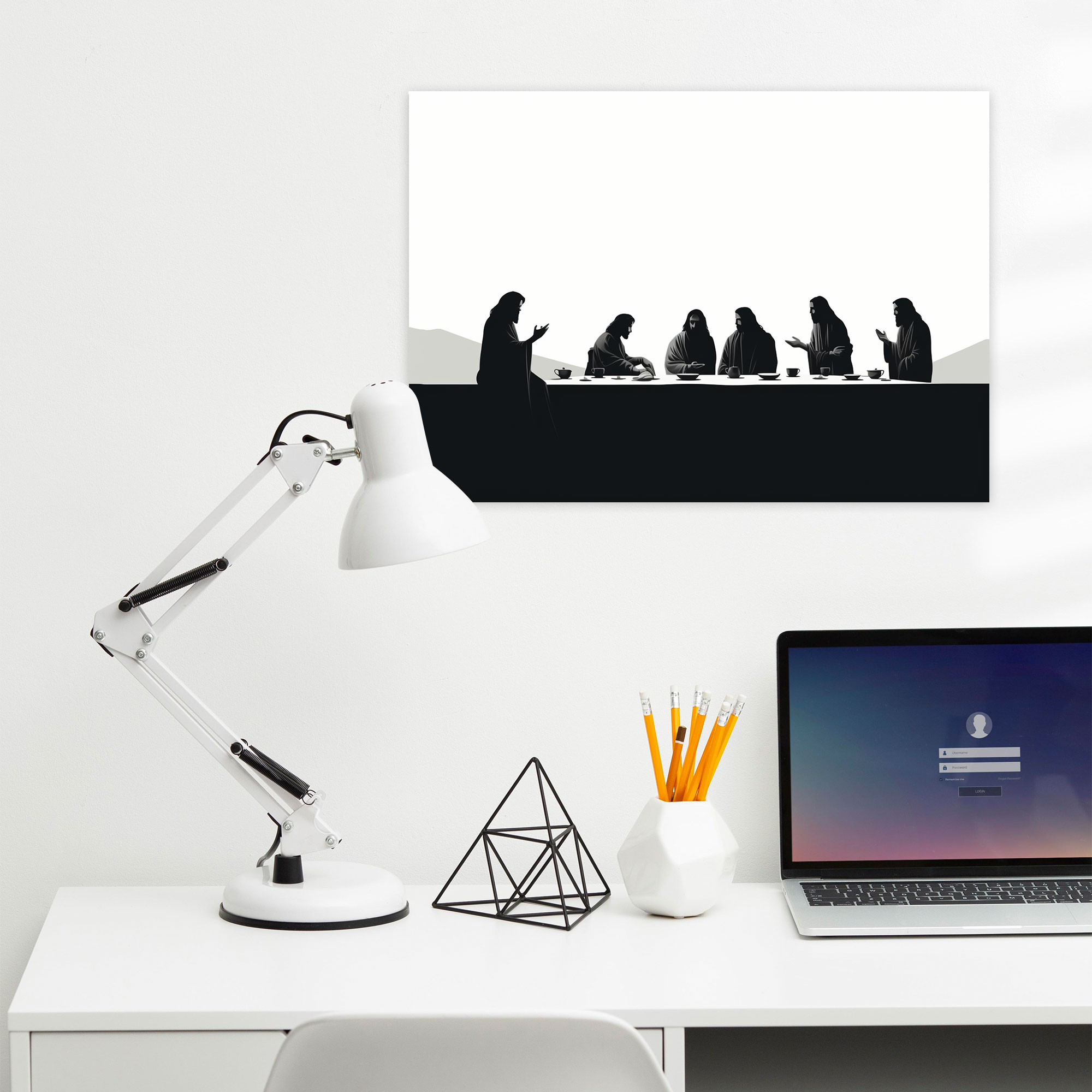 Last Supper Of Jesus Christ Wall Decoration - Last Supper Of Jesus Christ, Home Decoration, Canvas, Canvas Wall Art
